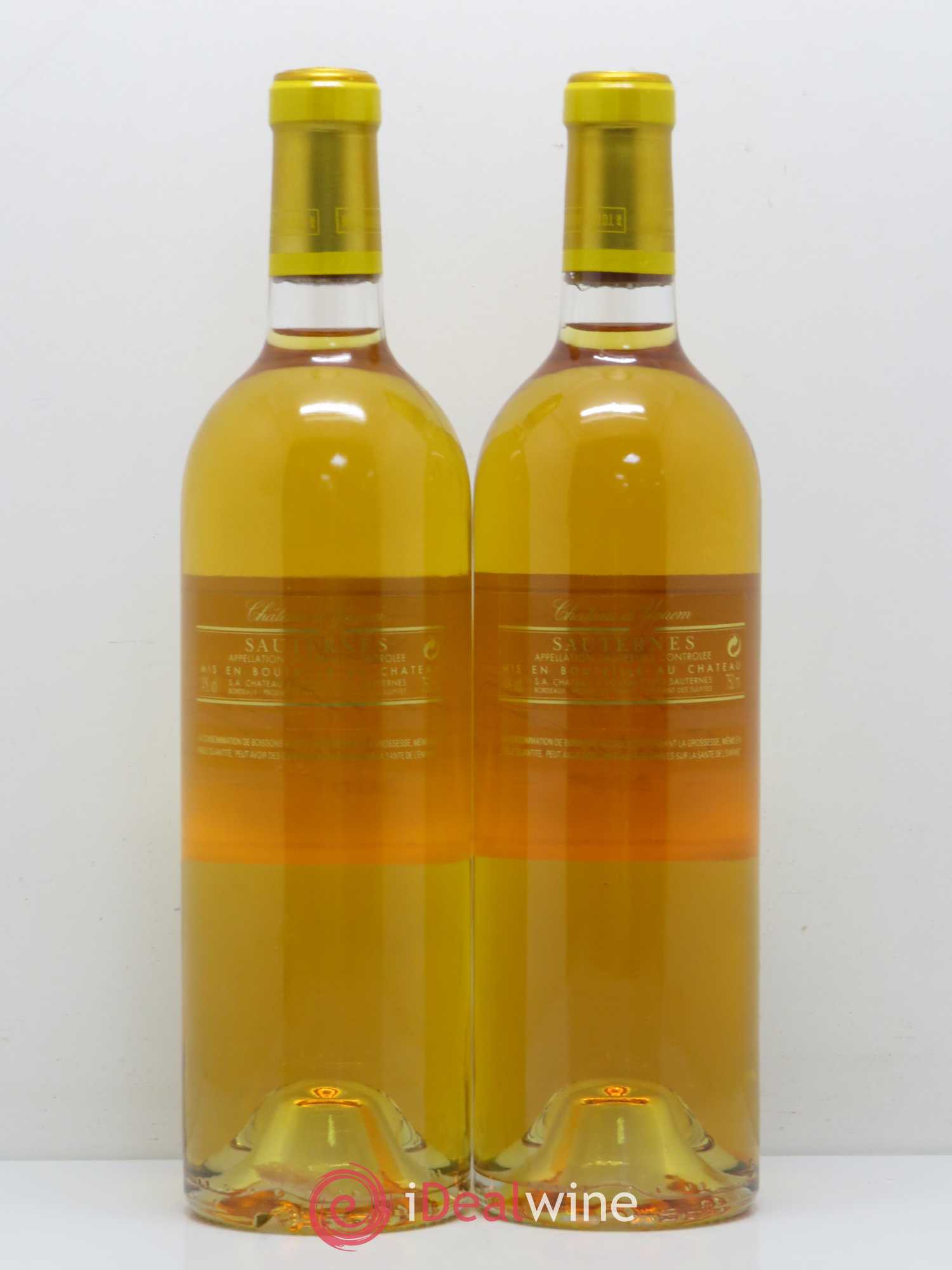 Château d' Yquem 1er Cru Classé Supérieur 2007 - Lotto di 2 bottiglie - 1