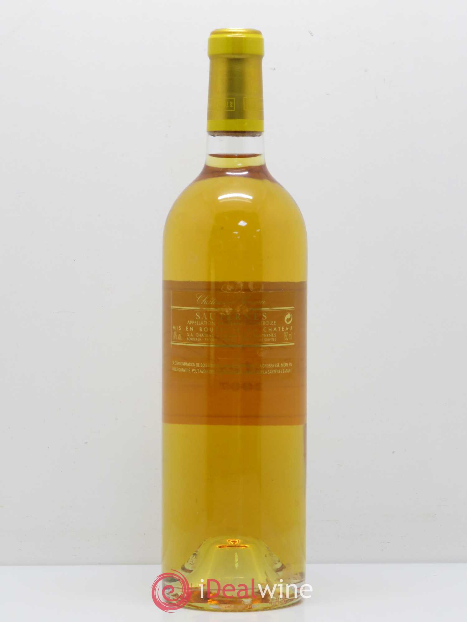 Château d' Yquem 1er Cru Classé Supérieur 2007 - Lotto di 1 bottiglia - 1