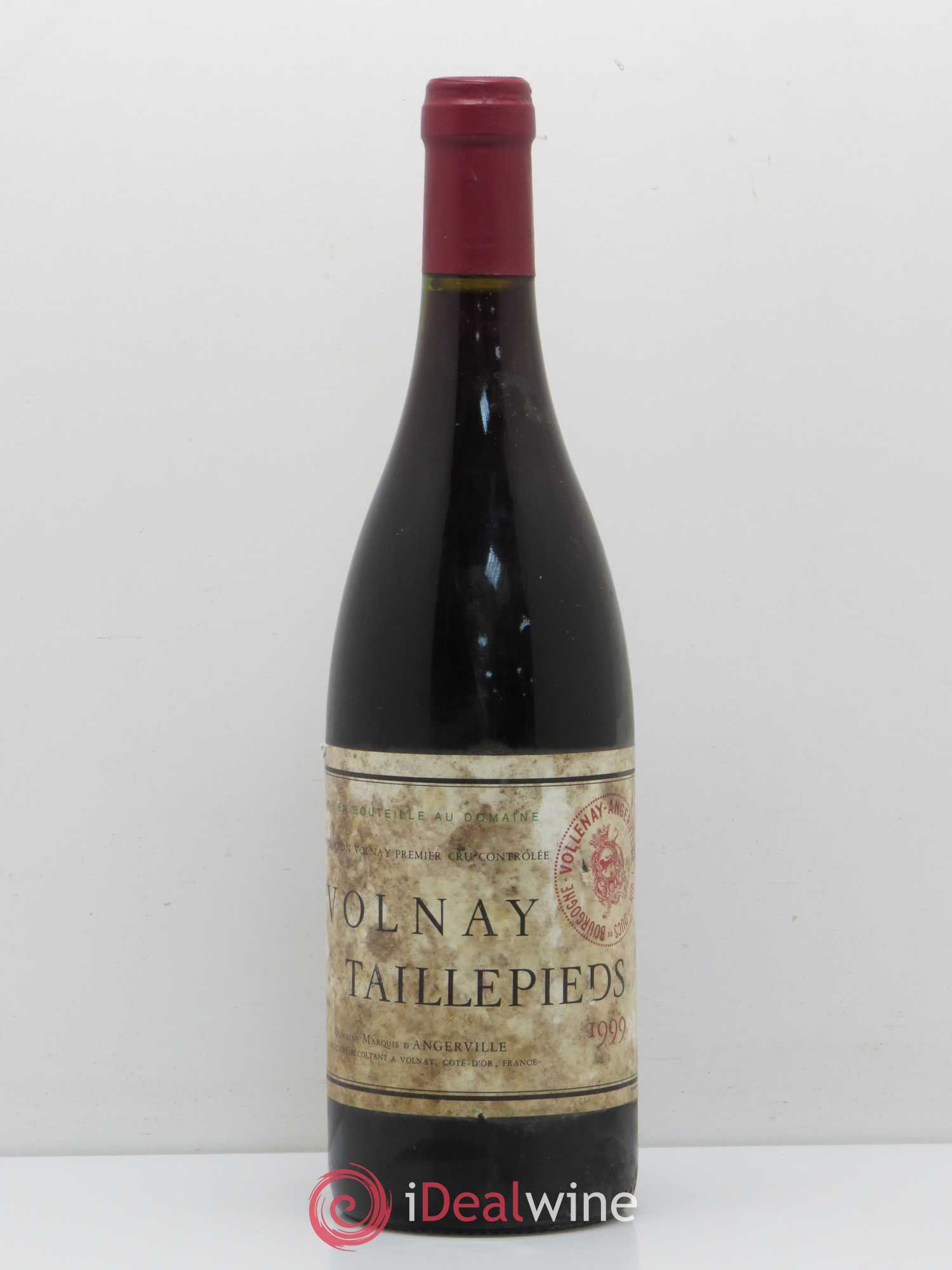 Volnay 1er Cru Taillepieds Marquis d'Angerville (Domaine) 1999 - Lot de 1 bouteille - 0