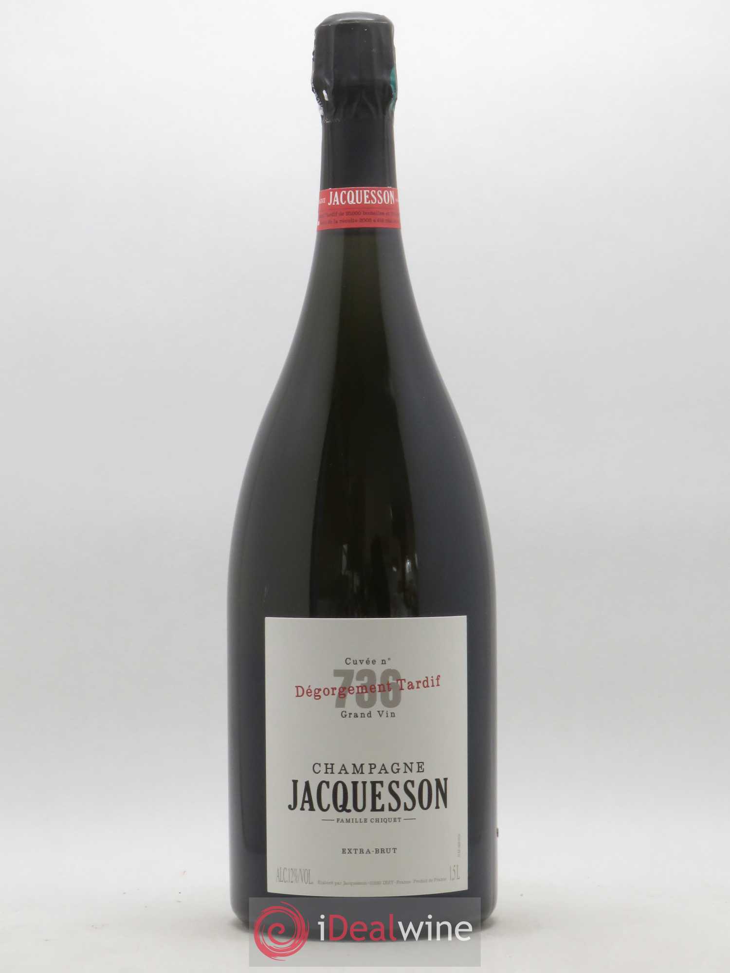 Cuvée 736 Dégorgement Tardif Extra-Brut Jacquesson - Lot de 1 magnum - 0