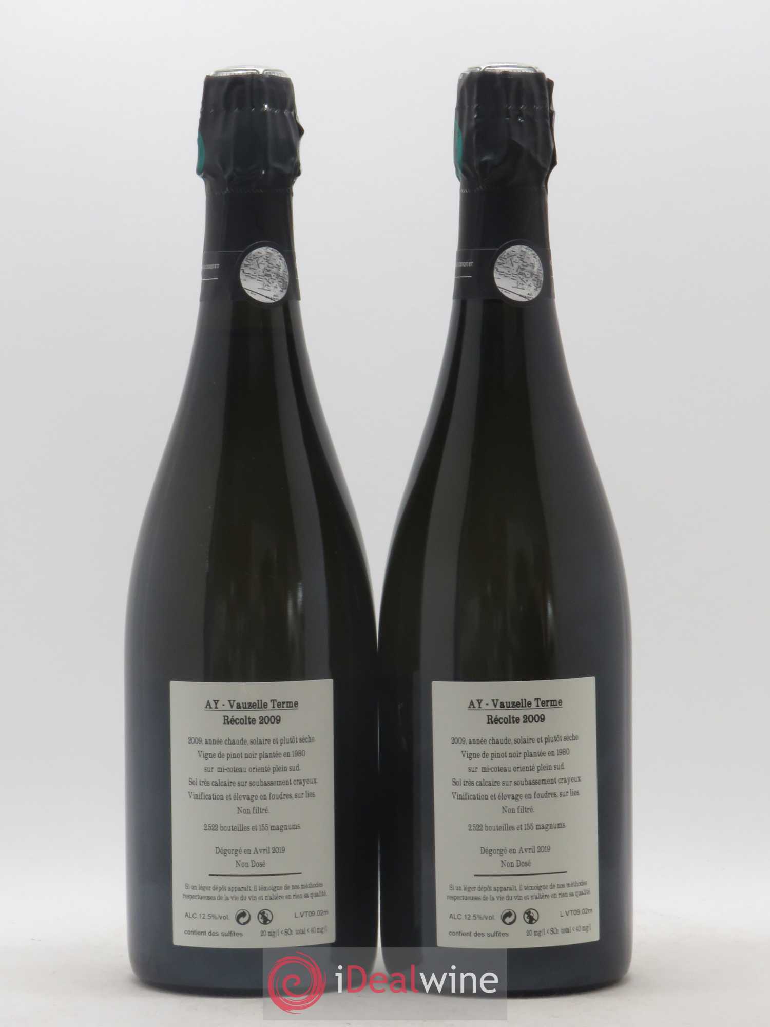 Aÿ Vauzelle Terme Extra-Brut Jacquesson 2009 - Lot de 2 bouteilles - 1