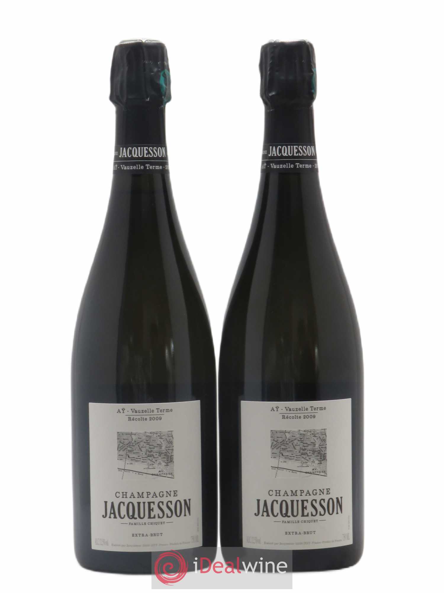 Aÿ Vauzelle Terme Extra-Brut Jacquesson 2009 - Lot de 2 bouteilles - 0