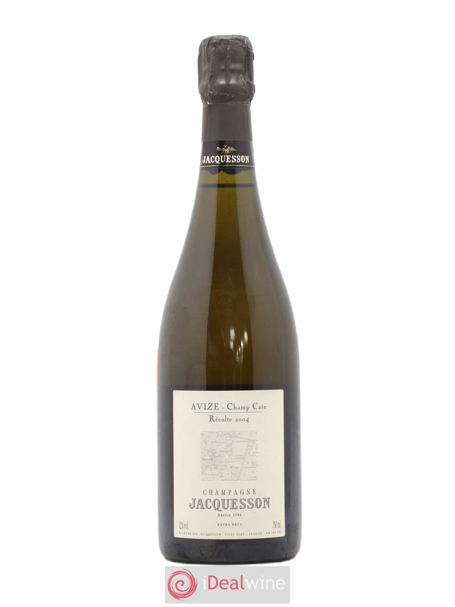 Avize Champ Caïn Extra-Brut Jacquesson 2004 - Lot de 1 bouteille - 0