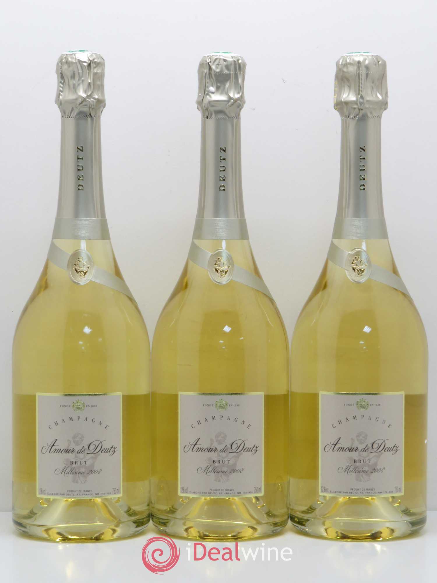 Amour de Deutz Brut Deutz 2008 - Lot de 3 bouteilles - 0
