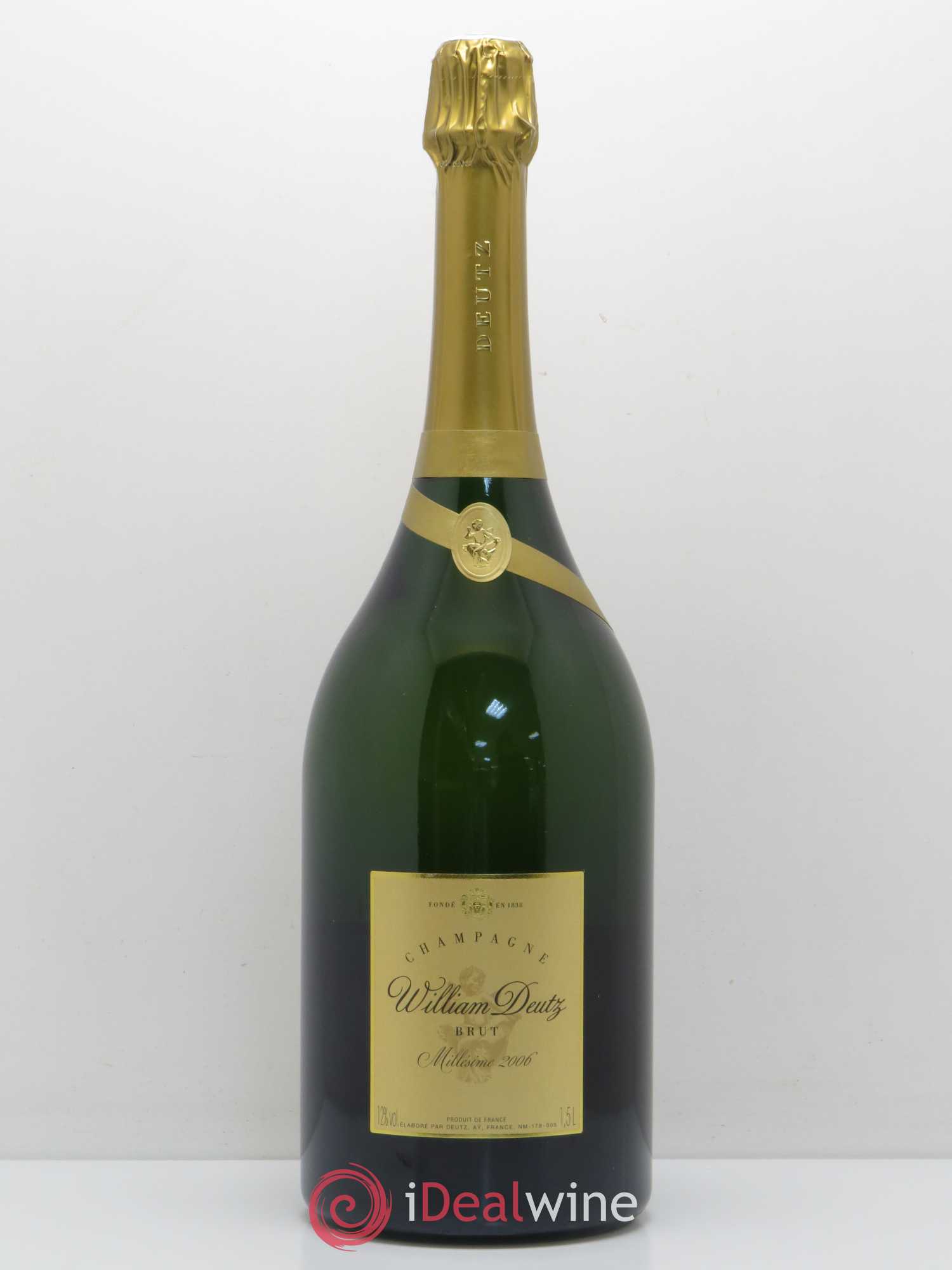 Cuvée William Deutz Deutz 2006 - Lot de 1 magnum - 0