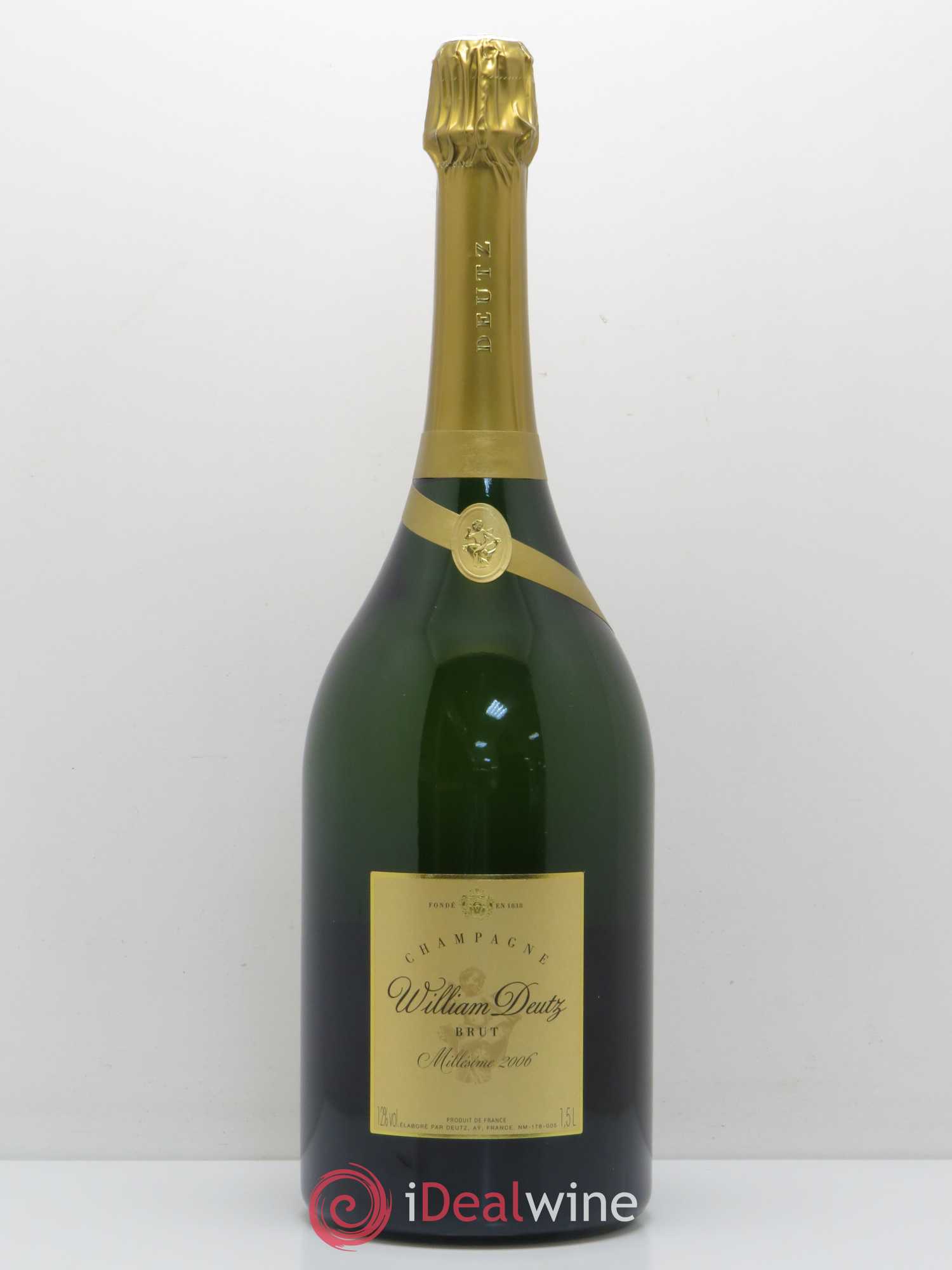 Cuvée William Deutz Deutz 2006 - Lot de 1 magnum - 0