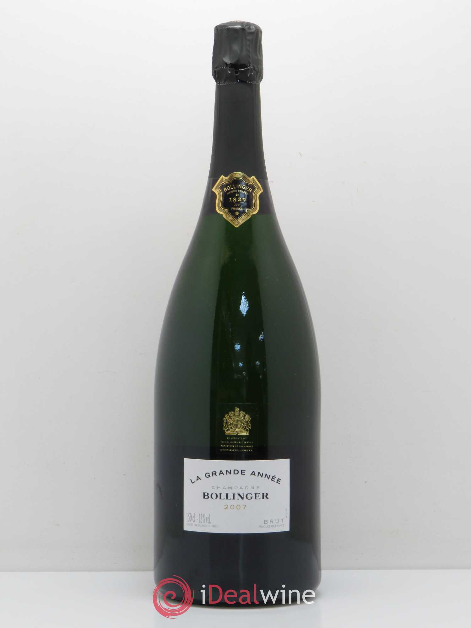 La Grande Année Brut Bollinger 2007 - Lot de 1 magnum - 0