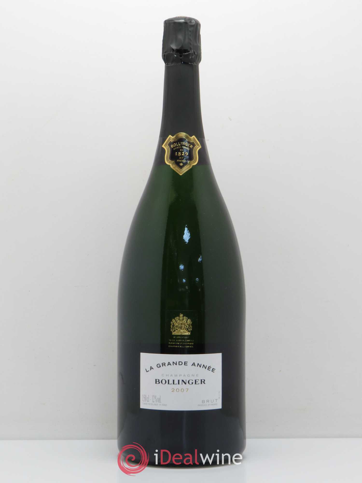 La Grande Année Brut Bollinger 2007 - Lot de 1 magnum - 0