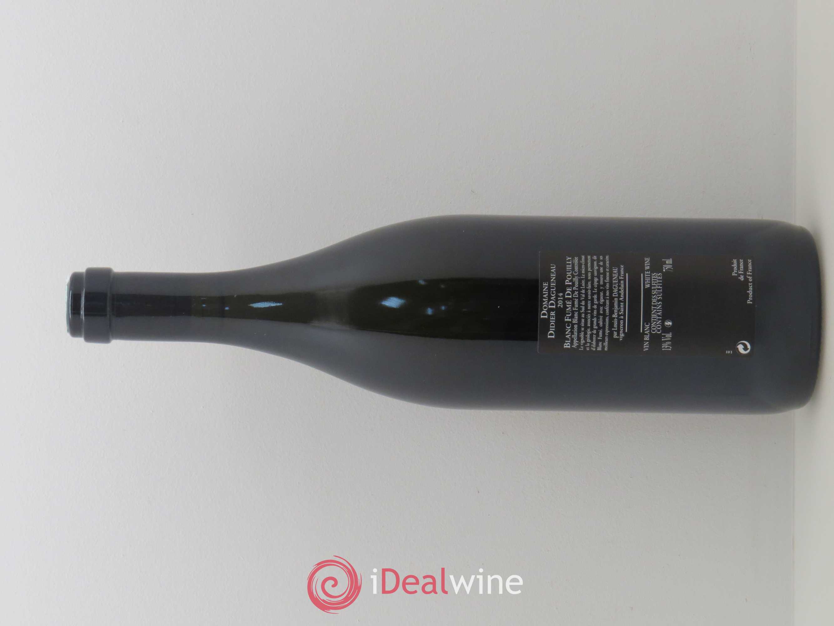 Vin de France (anciennement Pouilly-Fumé) Silex Dagueneau (Domaine Didier - Louis-Benjamin) 2014 - Lot de 1 bouteille - 1