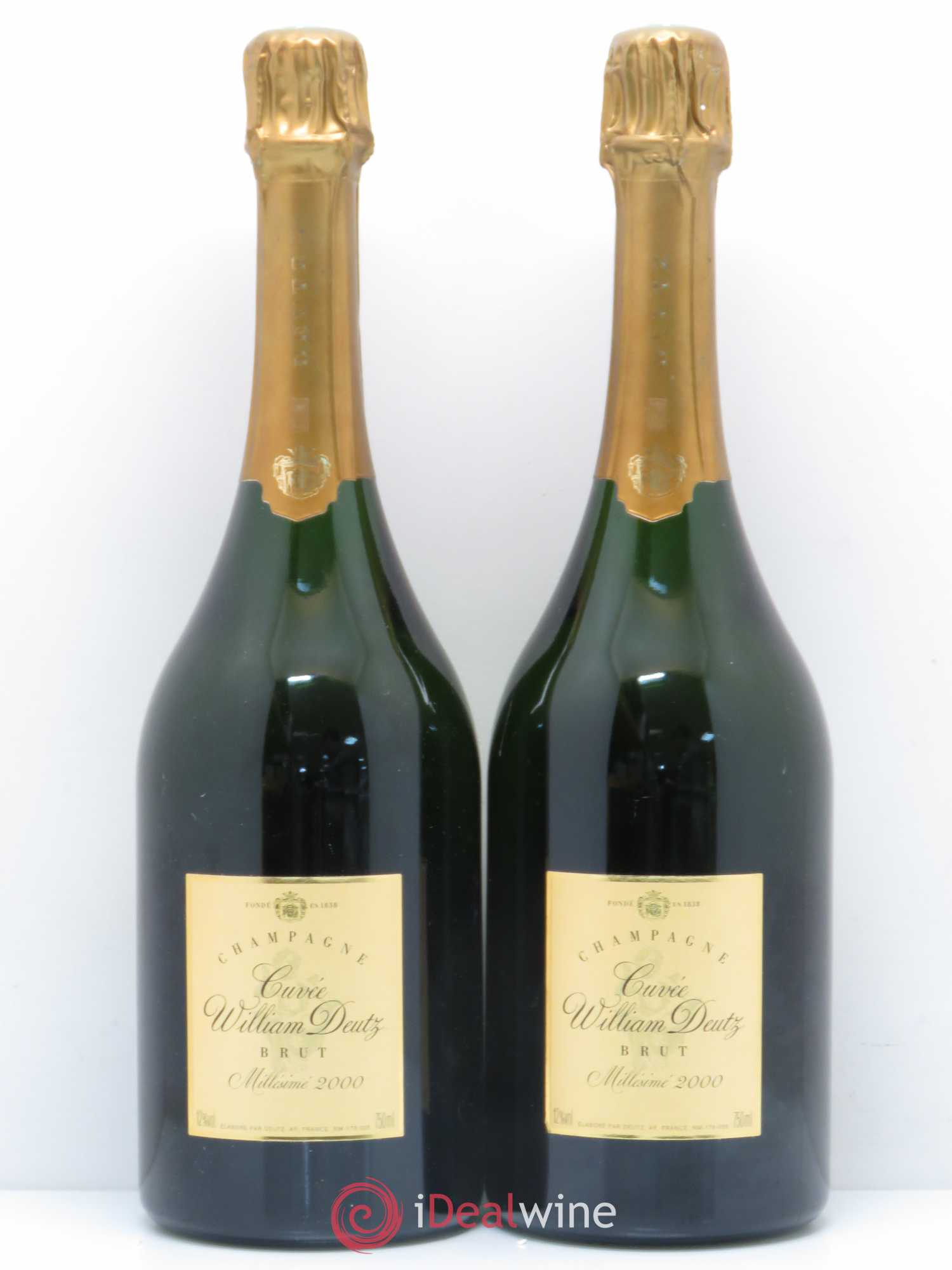 Cuvée William Deutz Deutz 2000 - Lot de 2 bouteilles - 0