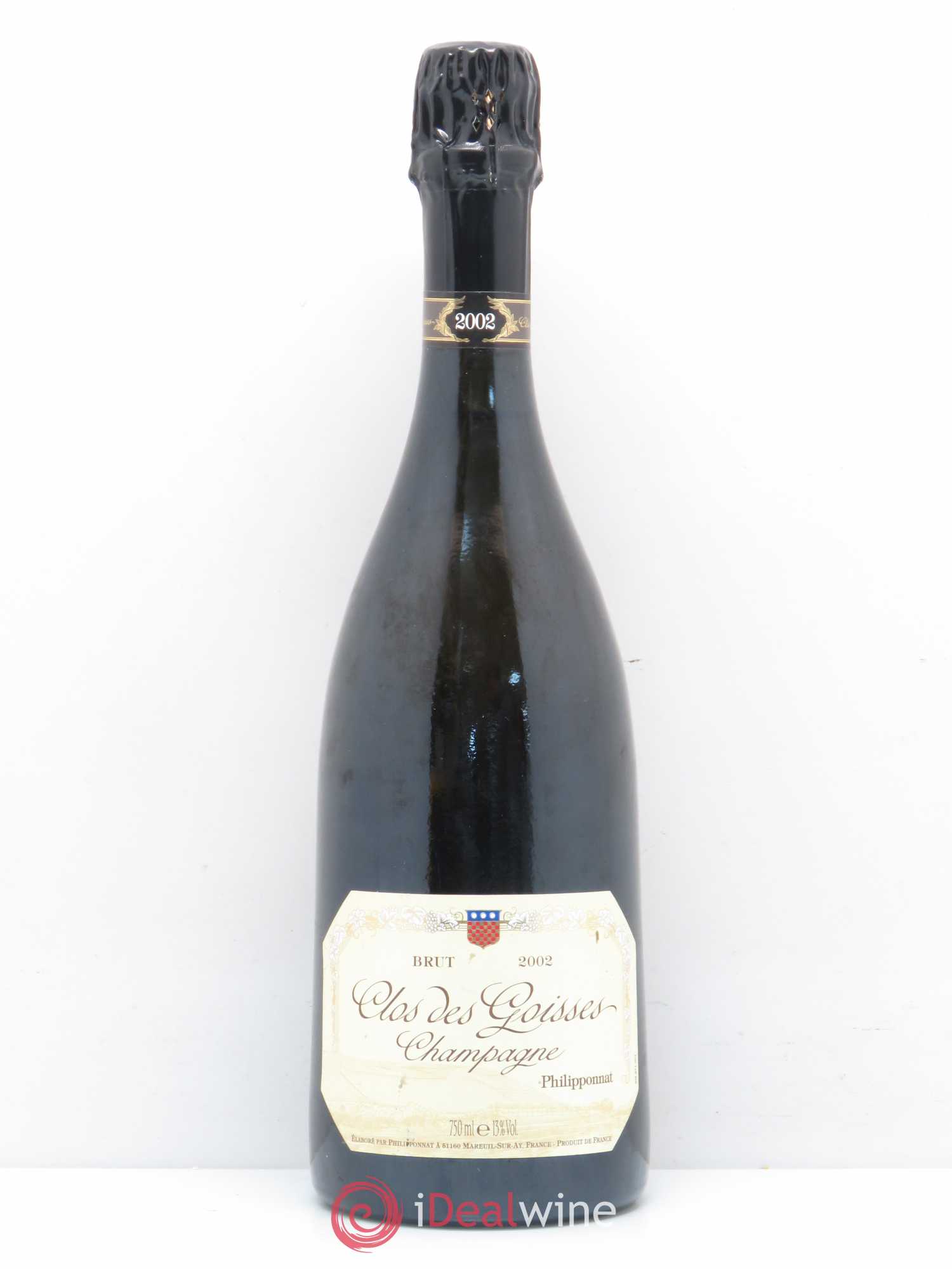 Clos des Goisses Philipponnat 2002 - Lot de 1 bouteille - 0