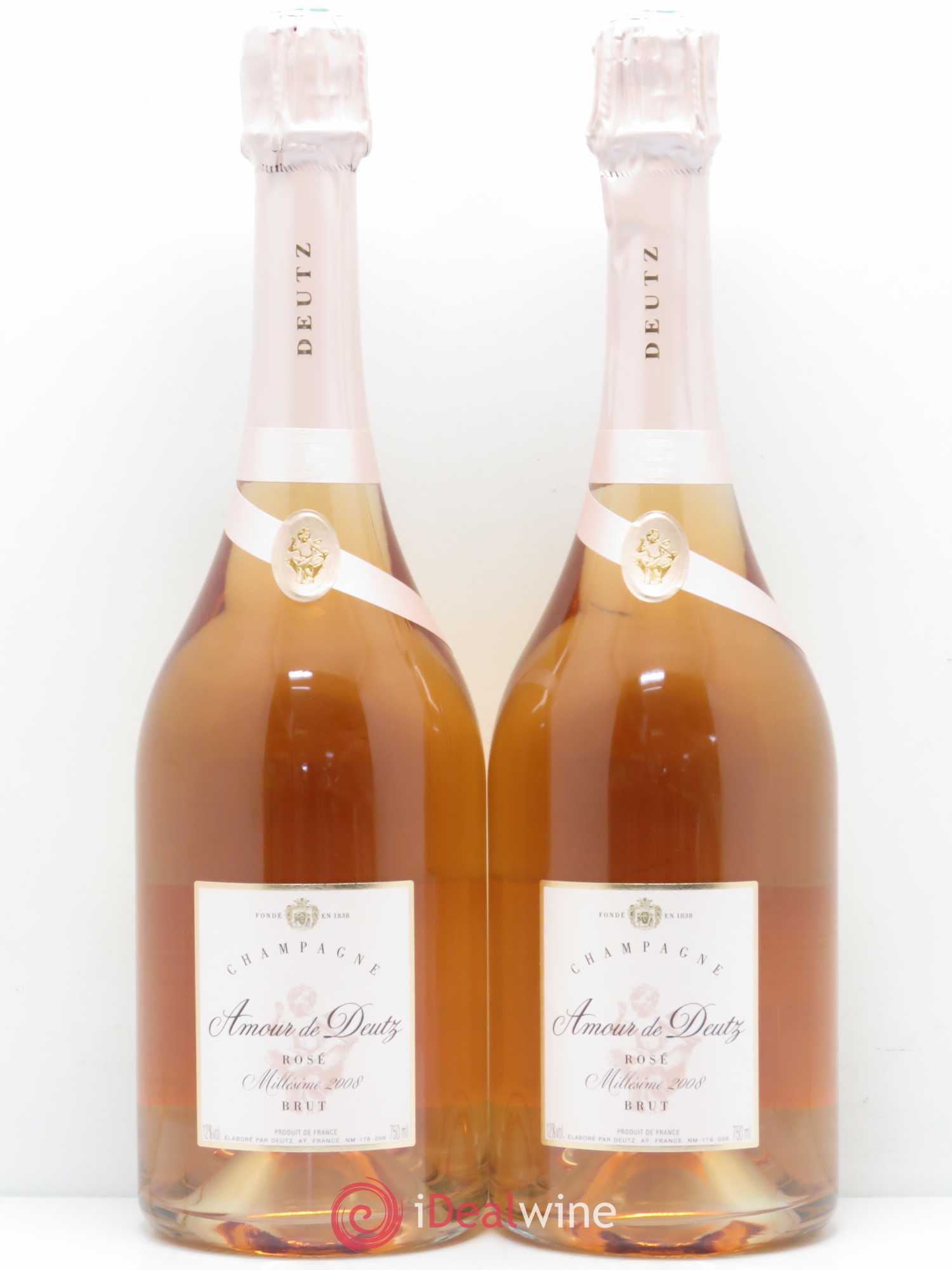 Rosé Deutz Amour de Deutz 2008 - Lot de 2 bouteilles - 0