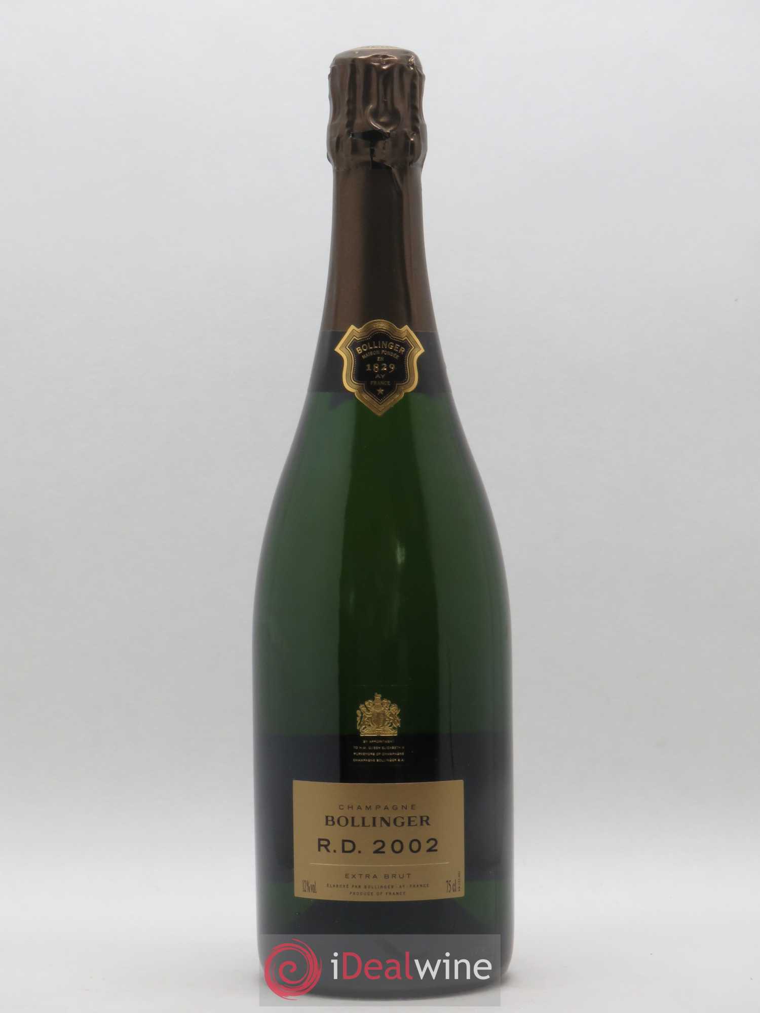 R.D. Extra-Brut Bollinger 2002 - Lot de 1 bouteille - 0
