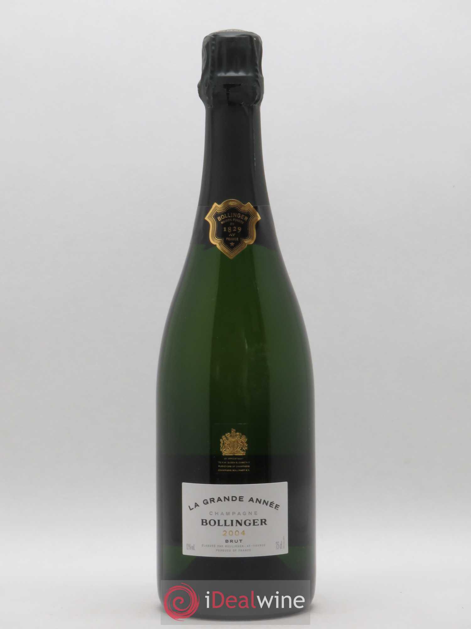 La Grande Année Brut Bollinger 2004 - Lot de 1 bouteille - 0