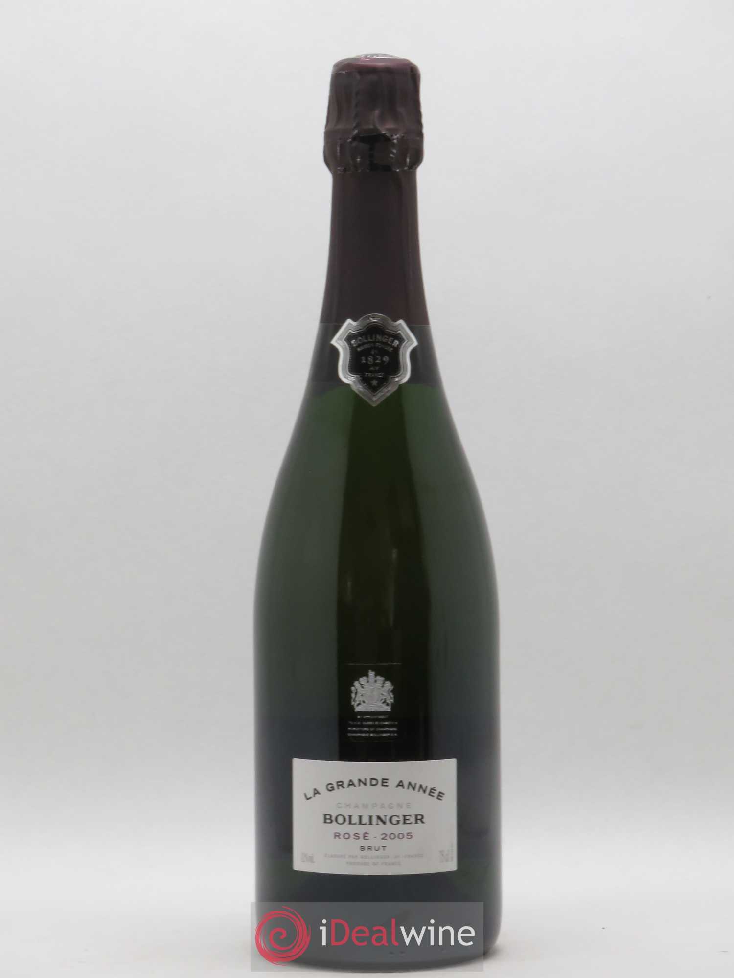 Grande Année Brut Bollinger 2005 - Lot de 1 bouteille - 0