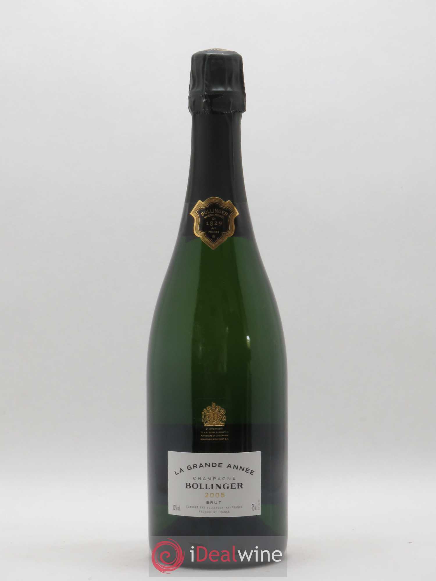 La Grande Année Brut Bollinger 2005 - Lot de 1 bouteille - 0