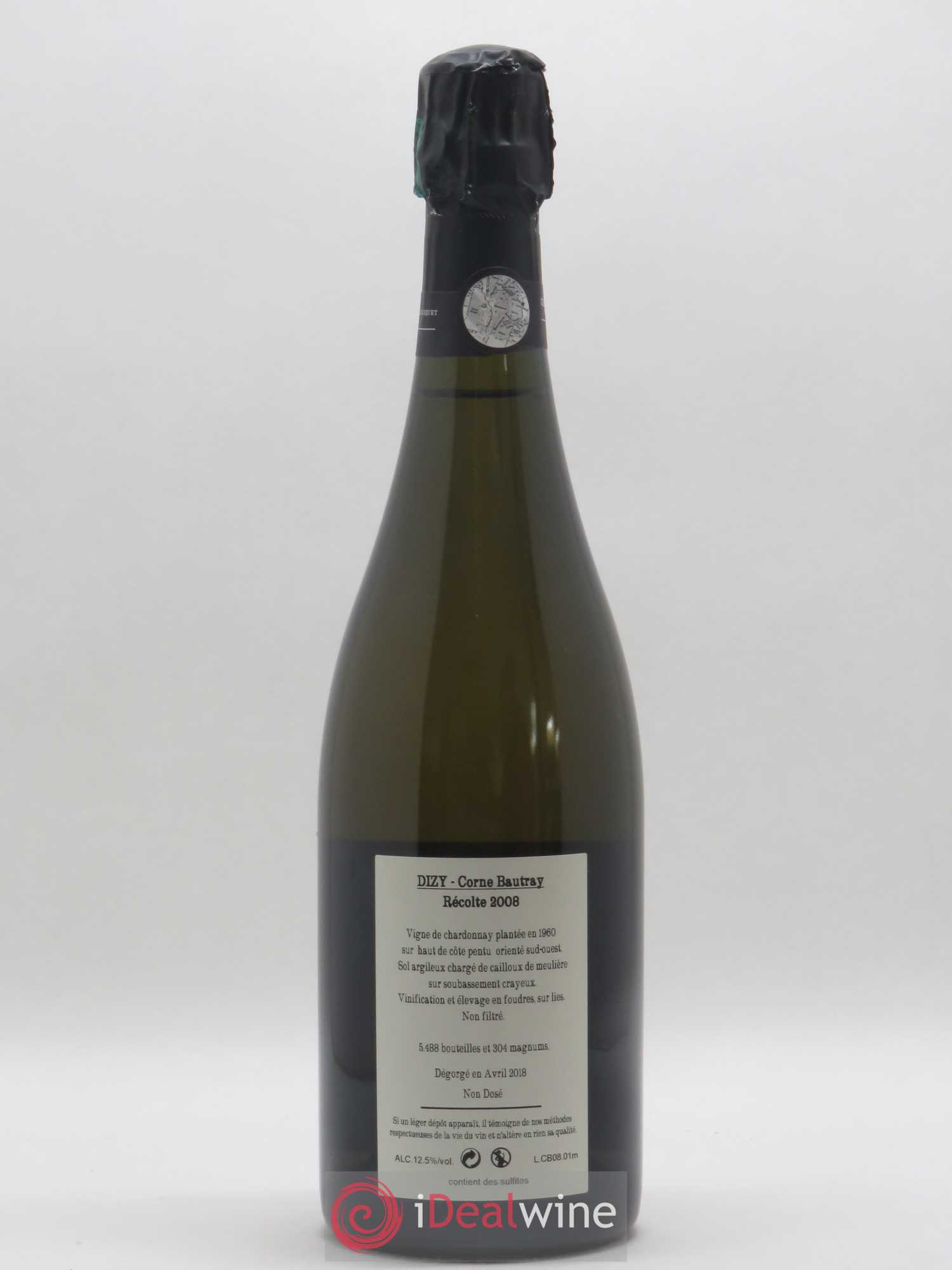 Dizy Corne Bautray Extra-Brut Jacquesson 2008 - Lot of 1 bottle - 1
