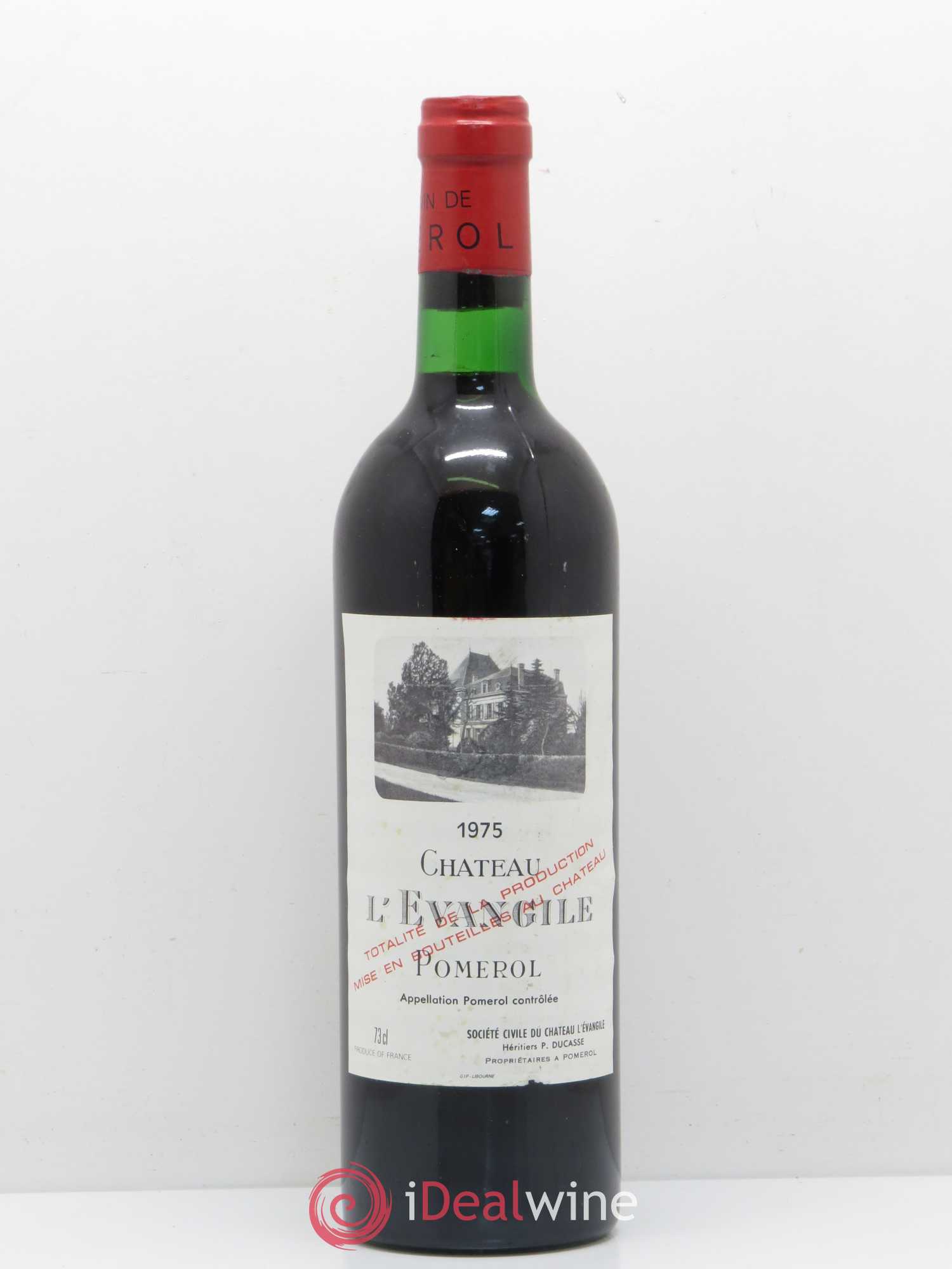 Château l' Évangile 1975 - Lot de 1 bouteille - 0