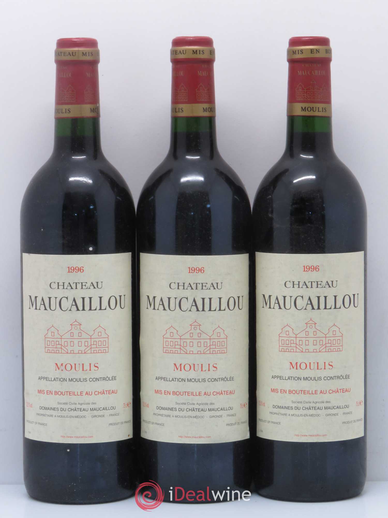 Château Maucaillou 1996 - Lot de 6 bouteilles - 2