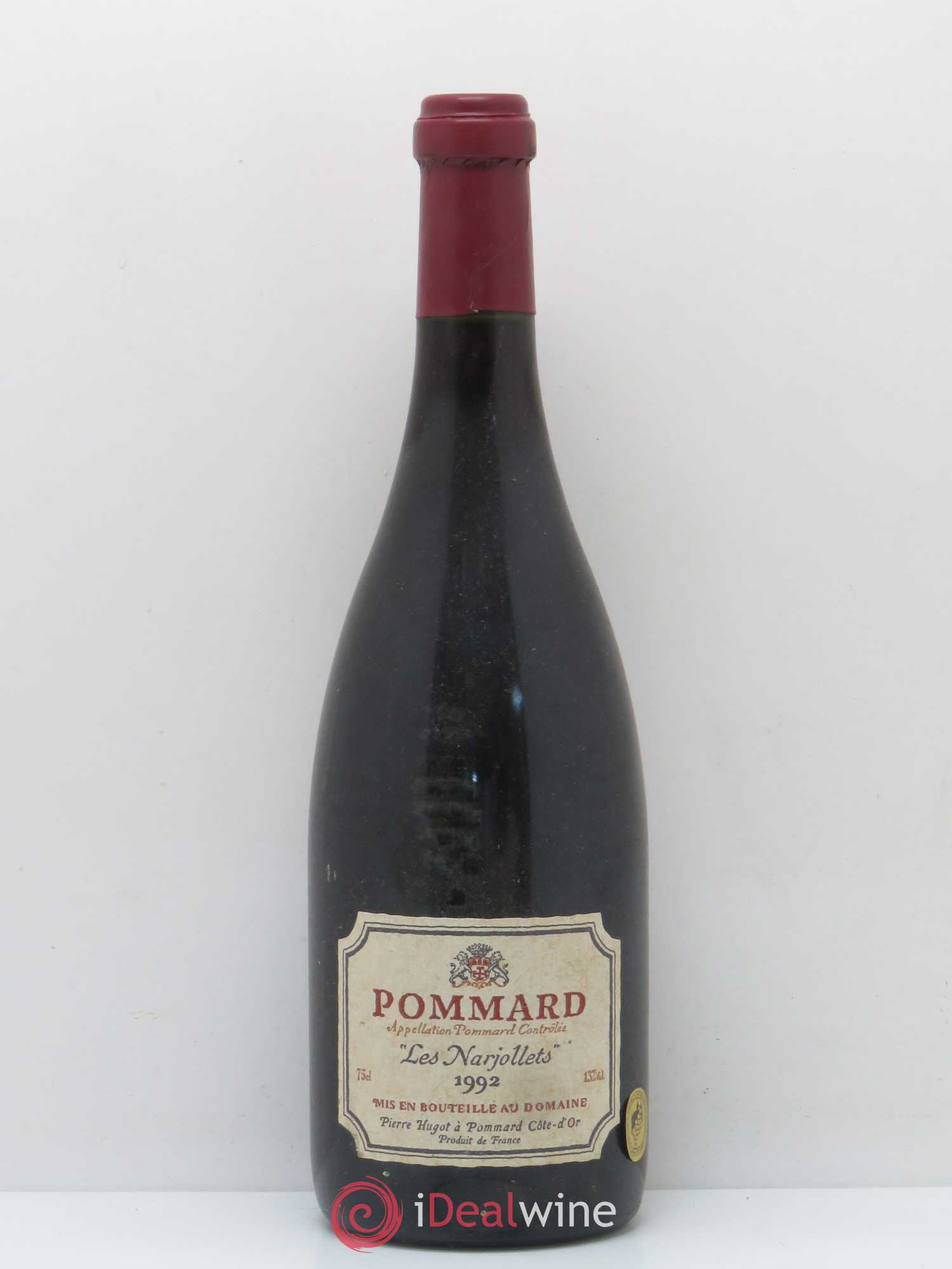 Pommard Les Narjollets Domaine Hugot 1992 - Posten von 1 Flasche - 0