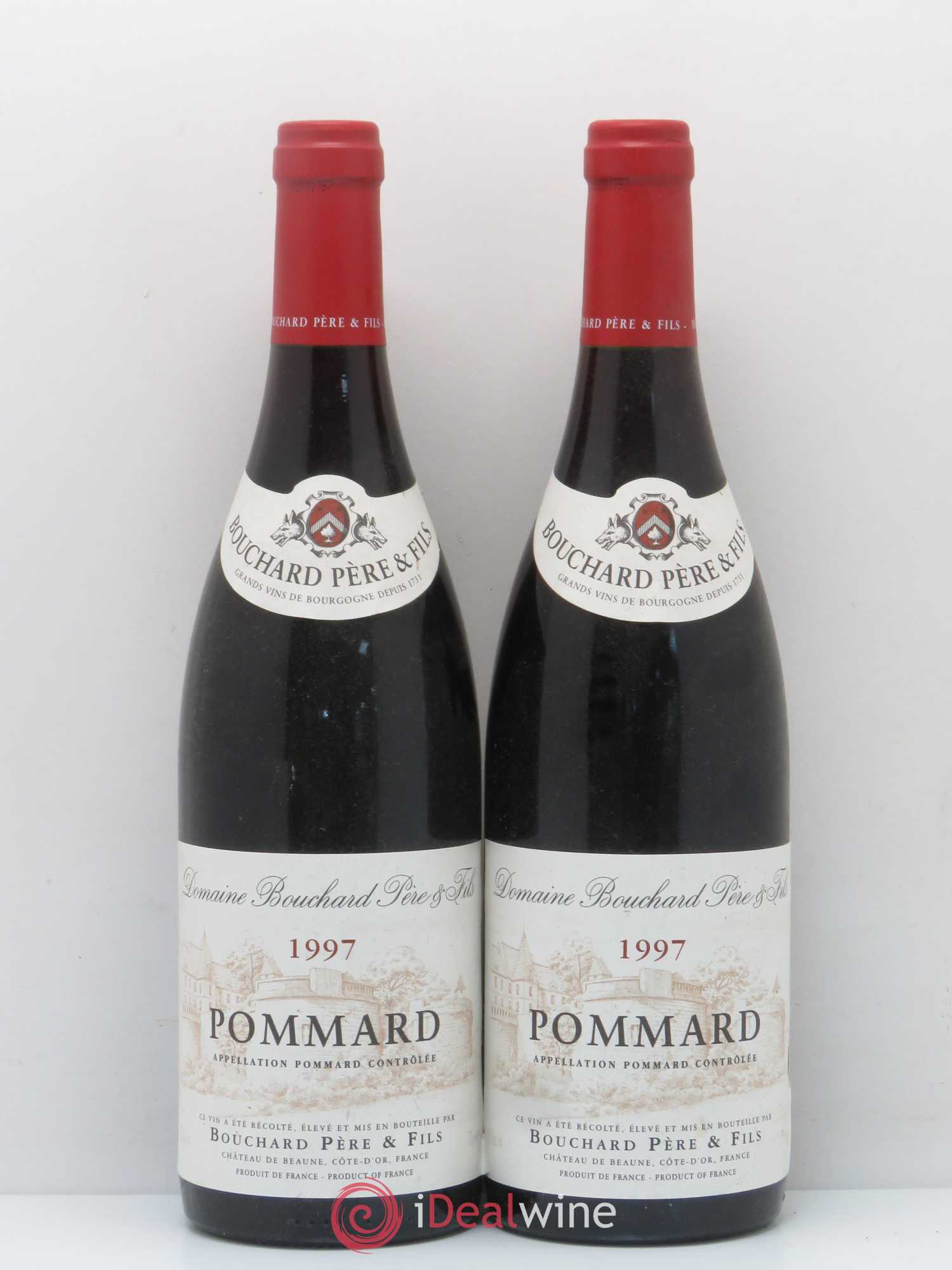 Pommard Bouchard Père & Fils 1997 - Lot de 2 bouteilles - 0