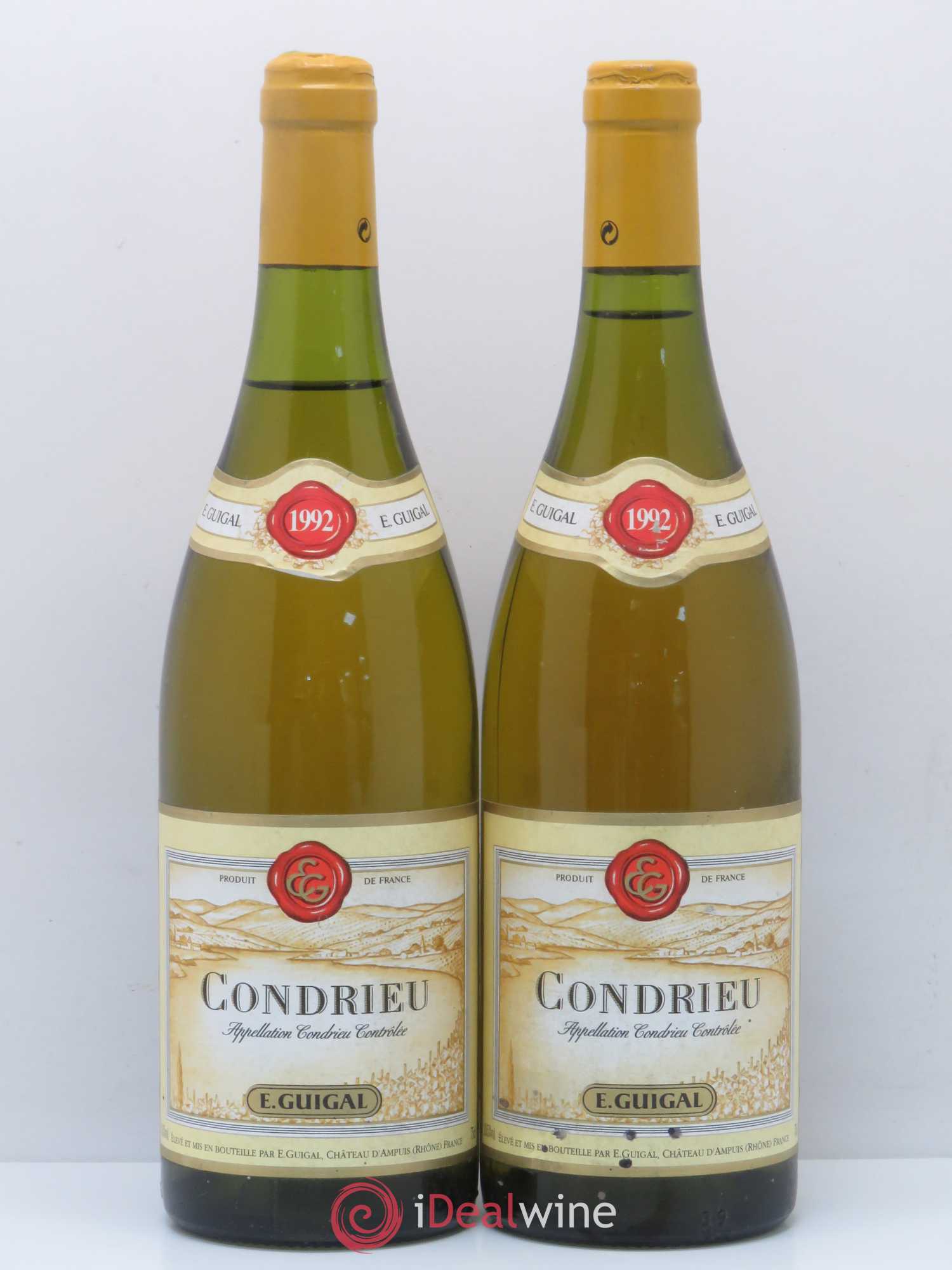 Condrieu Guigal 1992 - Lot de 2 bouteilles - 0