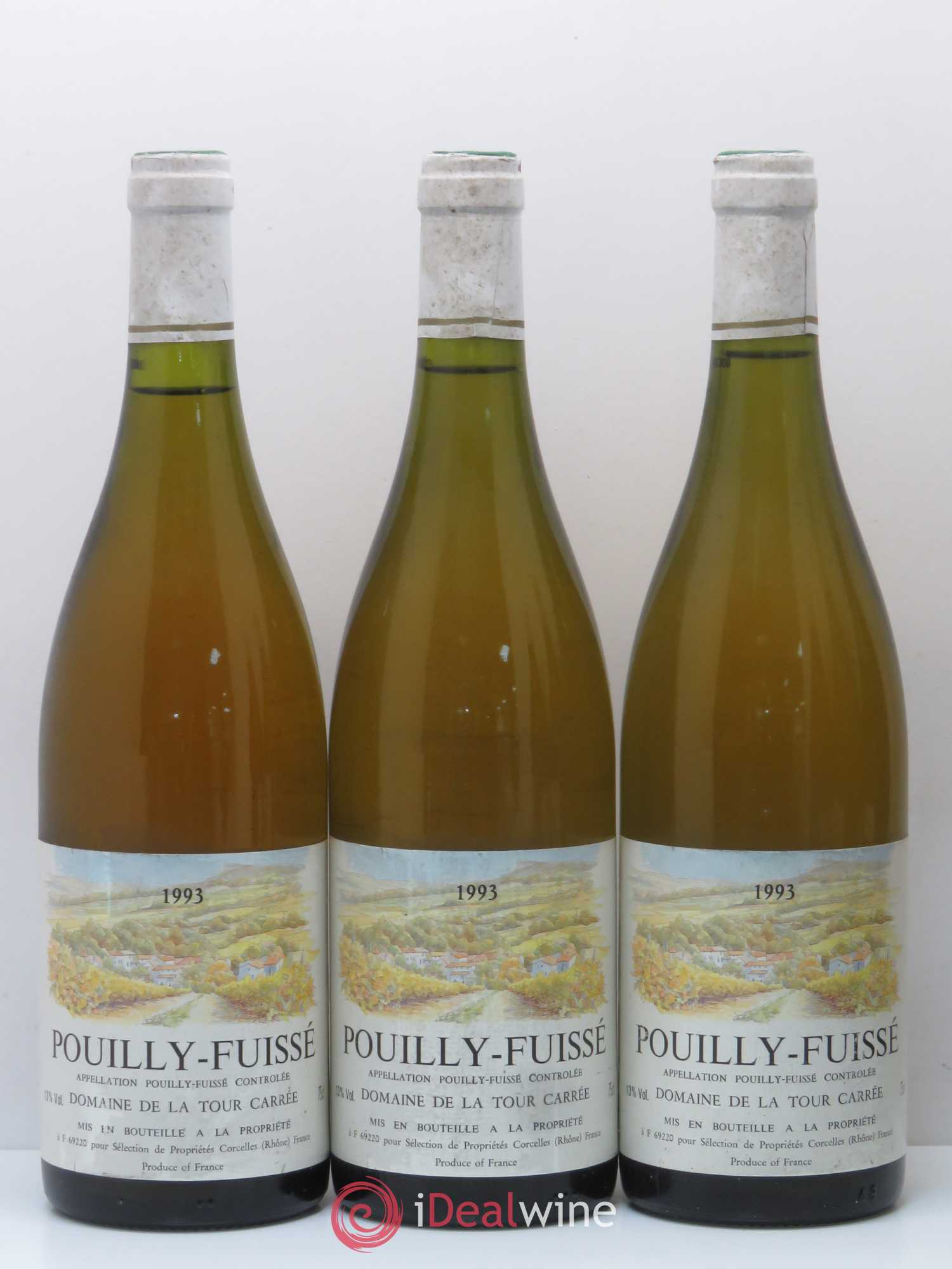 Pouilly-Fuissé La Tour Carree 1993 - Posten von 6 Flaschen - 1