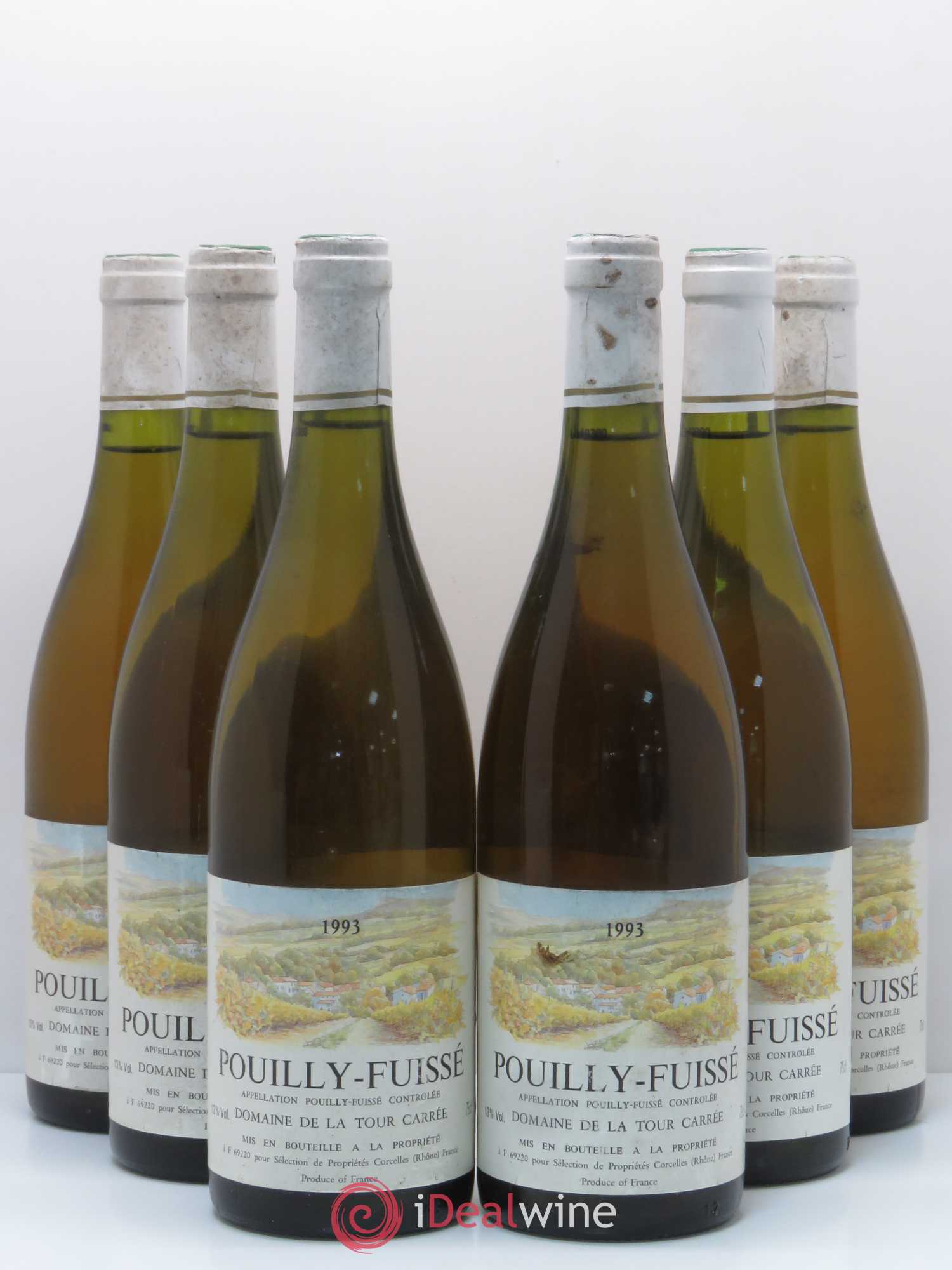 Pouilly-Fuissé La Tour Carree 1993 - Posten von 6 Flaschen - 0