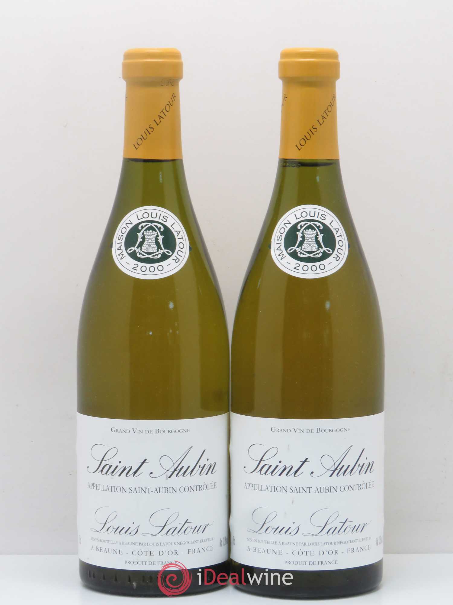 Saint-Aubin 1er Cru Louis Latour 2000 - Lot de 2 bouteilles - 0