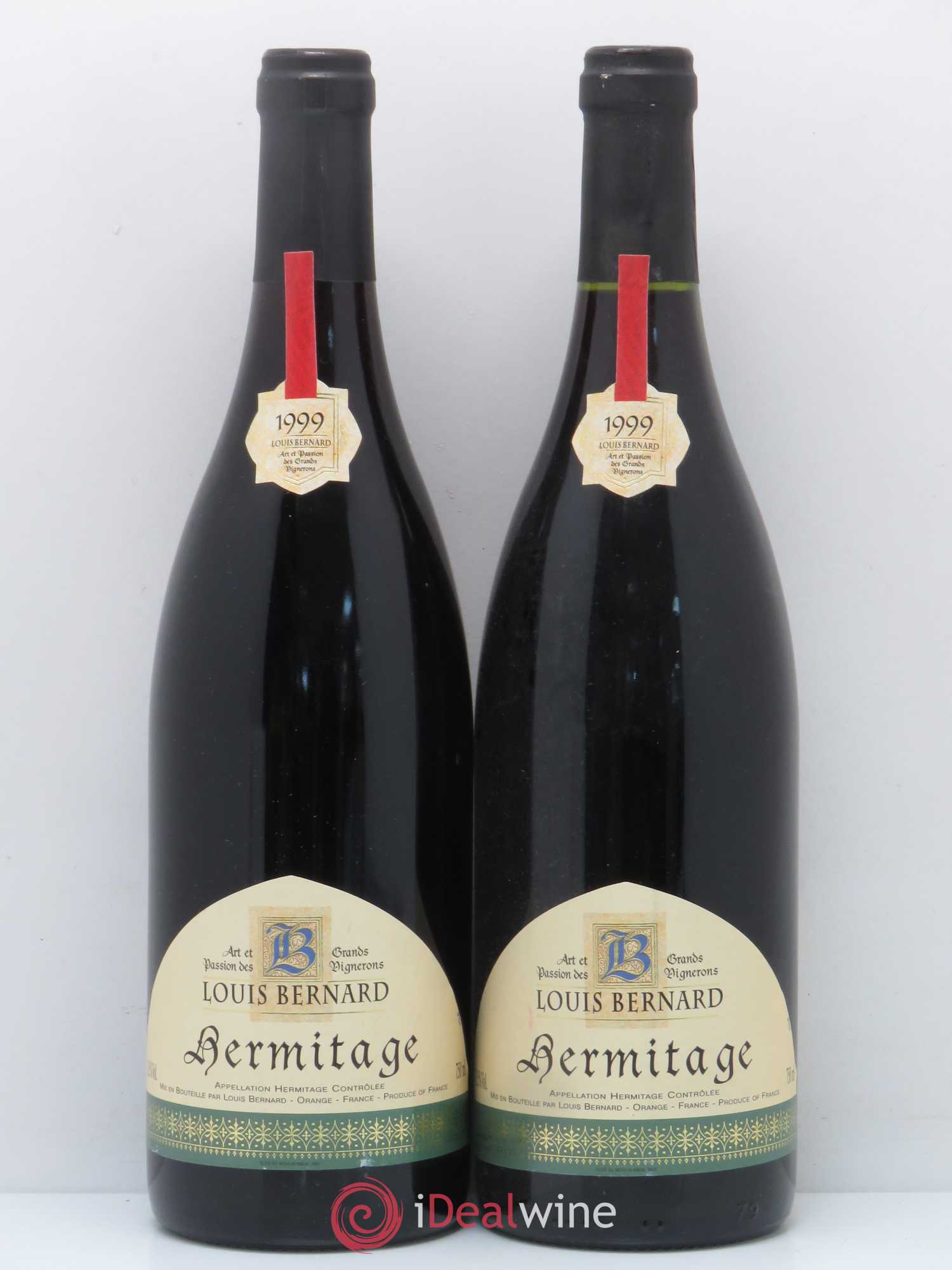 Hermitage Domaine Bernard 1999 - Posten von 5 Flaschen - 2