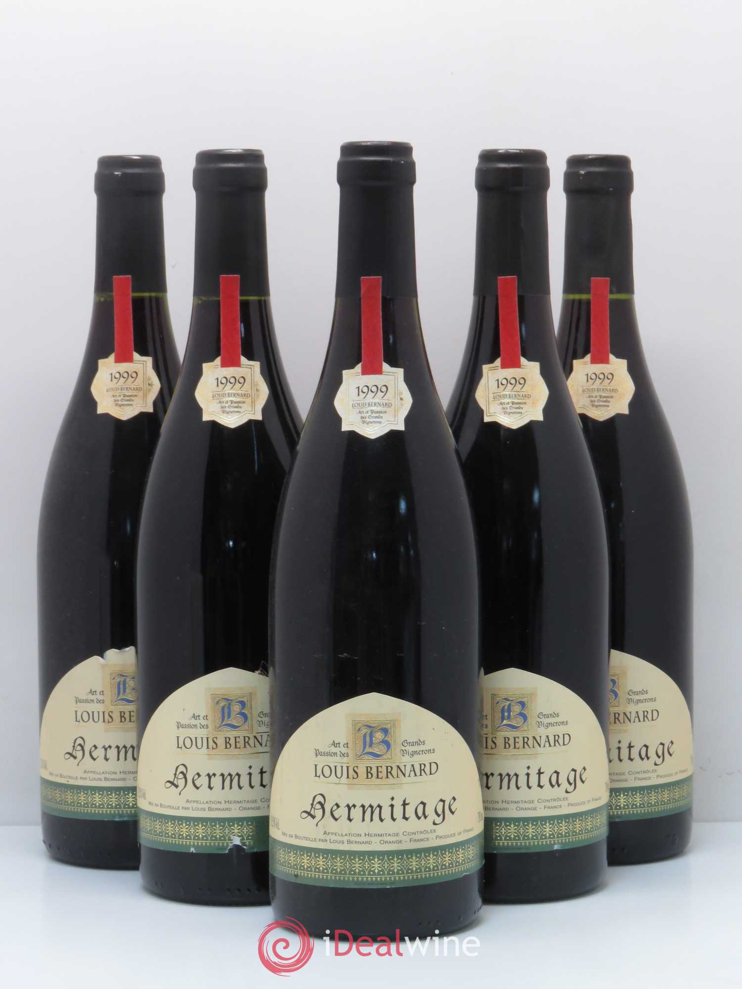 Hermitage Domaine Bernard 1999 - Posten von 5 Flaschen - 0