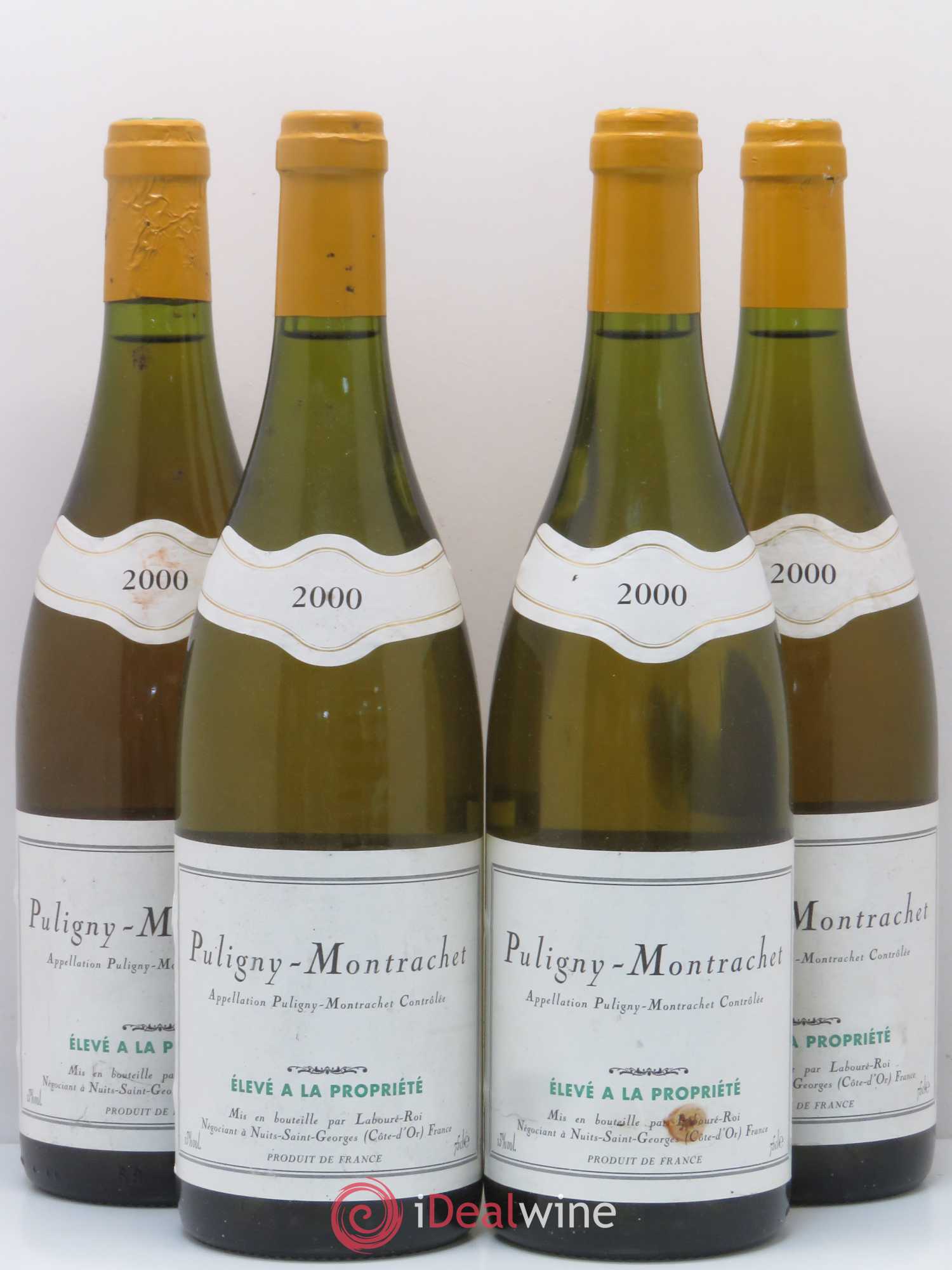 Puligny-Montrachet Laboure Roi 2000 - Lot de 4 bouteilles - 0