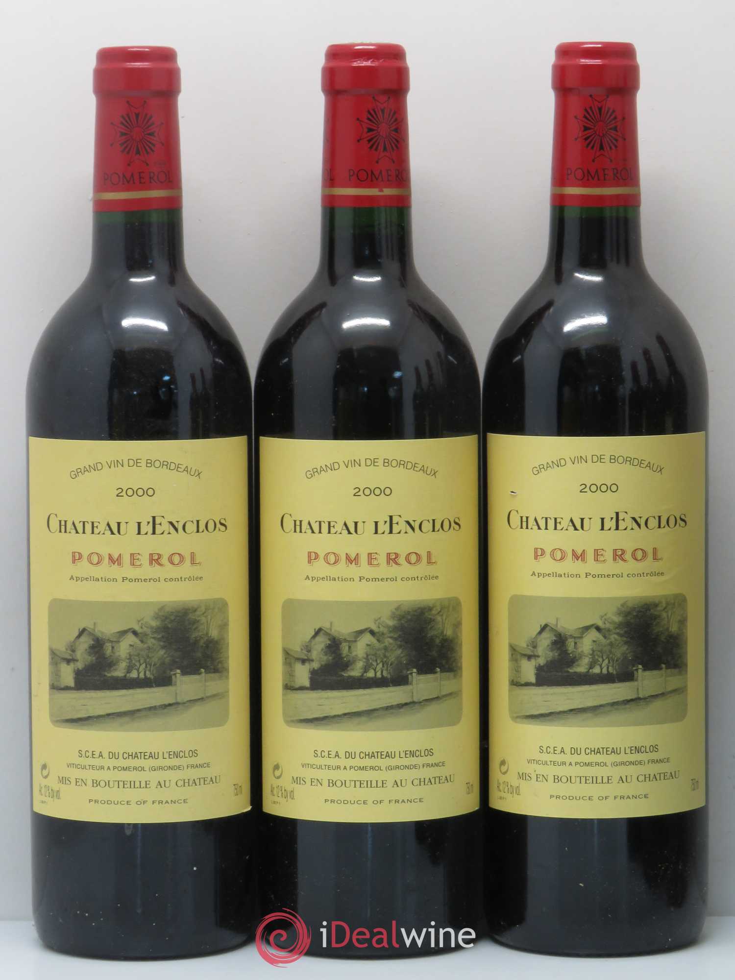 Château l' Enclos 2000 - Lot de 6 bouteilles - 1