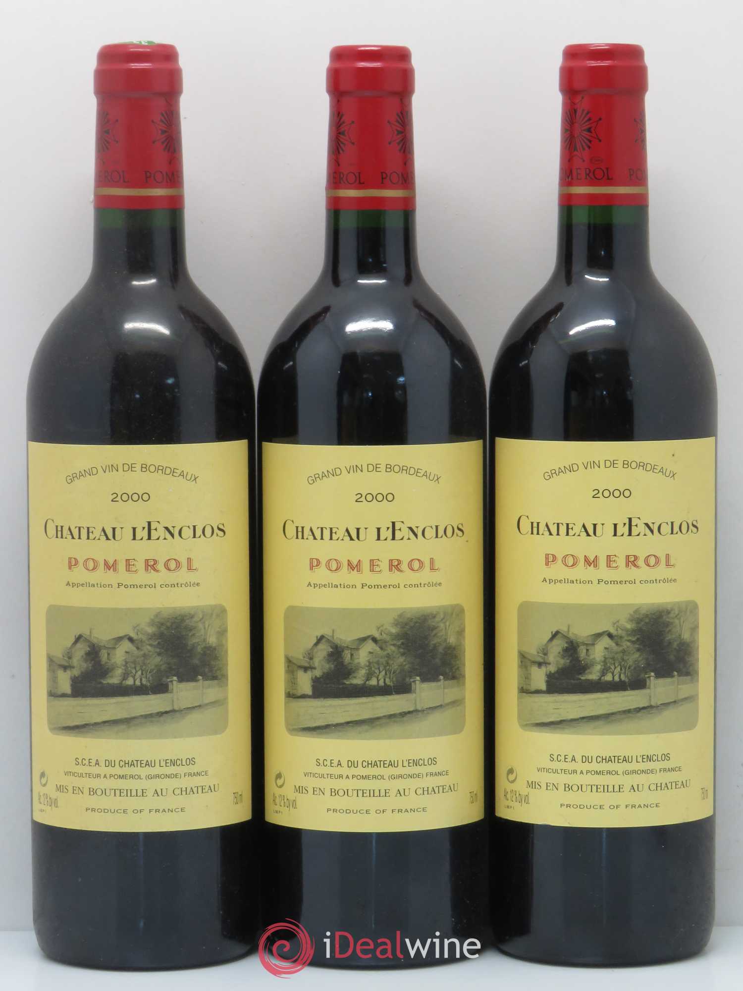 Château l' Enclos 2000 - Lot de 6 bouteilles - 2