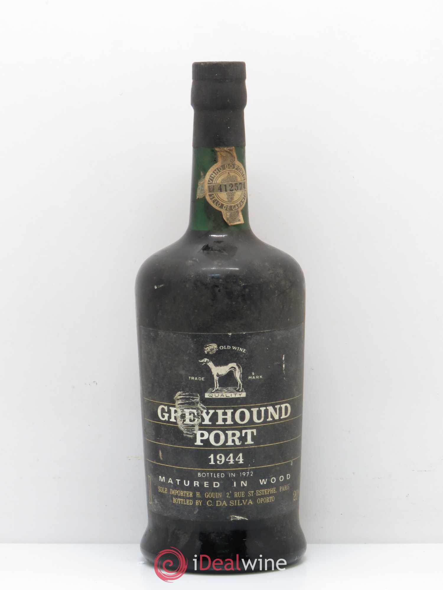 Porto Greyhound port (mis en bouteille 1972) 1944 - Posten von 1 Flasche - 0
