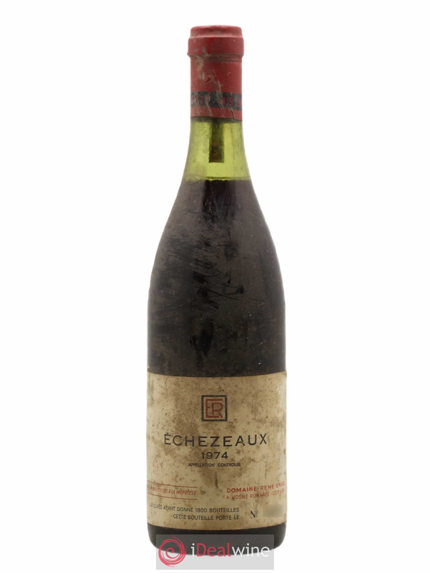 Echezeaux Grand Cru René Engel - Eugénie (Domaine) 1974 - Lot de 1 bouteille - 0