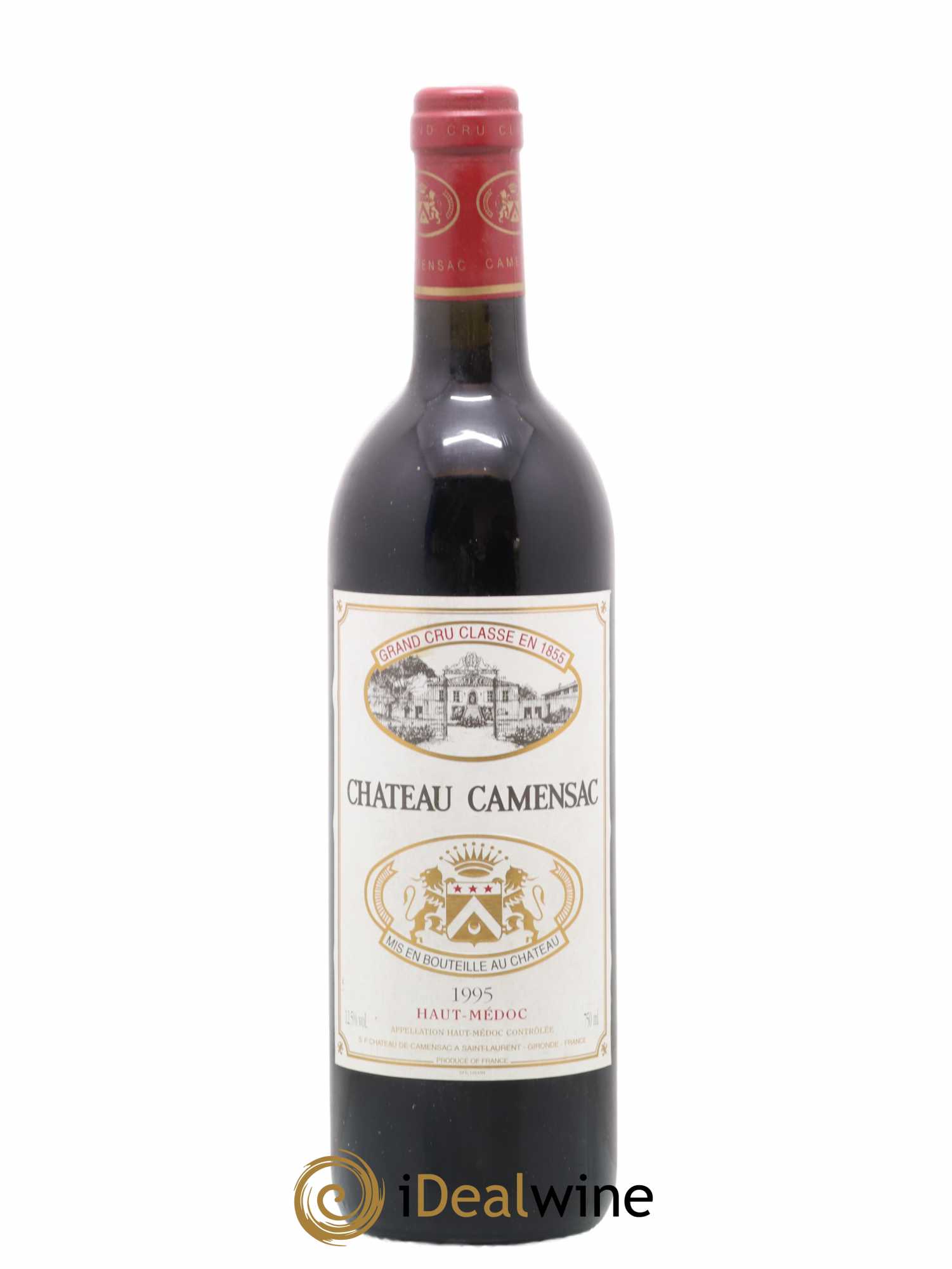 Château Camensac 5ème Grand Cru Classé 1995 - Lot de 1 bouteille - 0