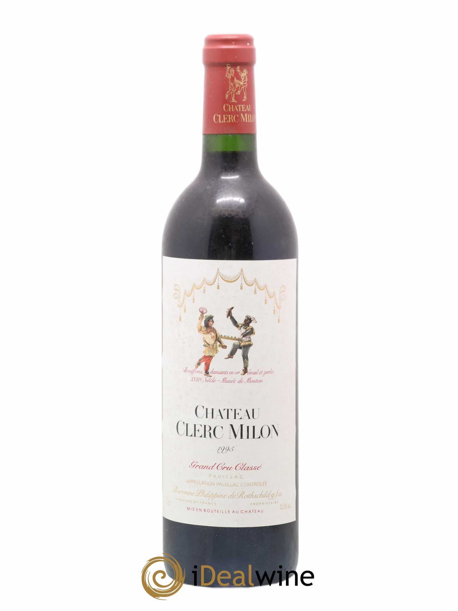 Château Clerc Milon 5ème Grand Cru Classé 1995 - Lot de 1 bouteille - 0