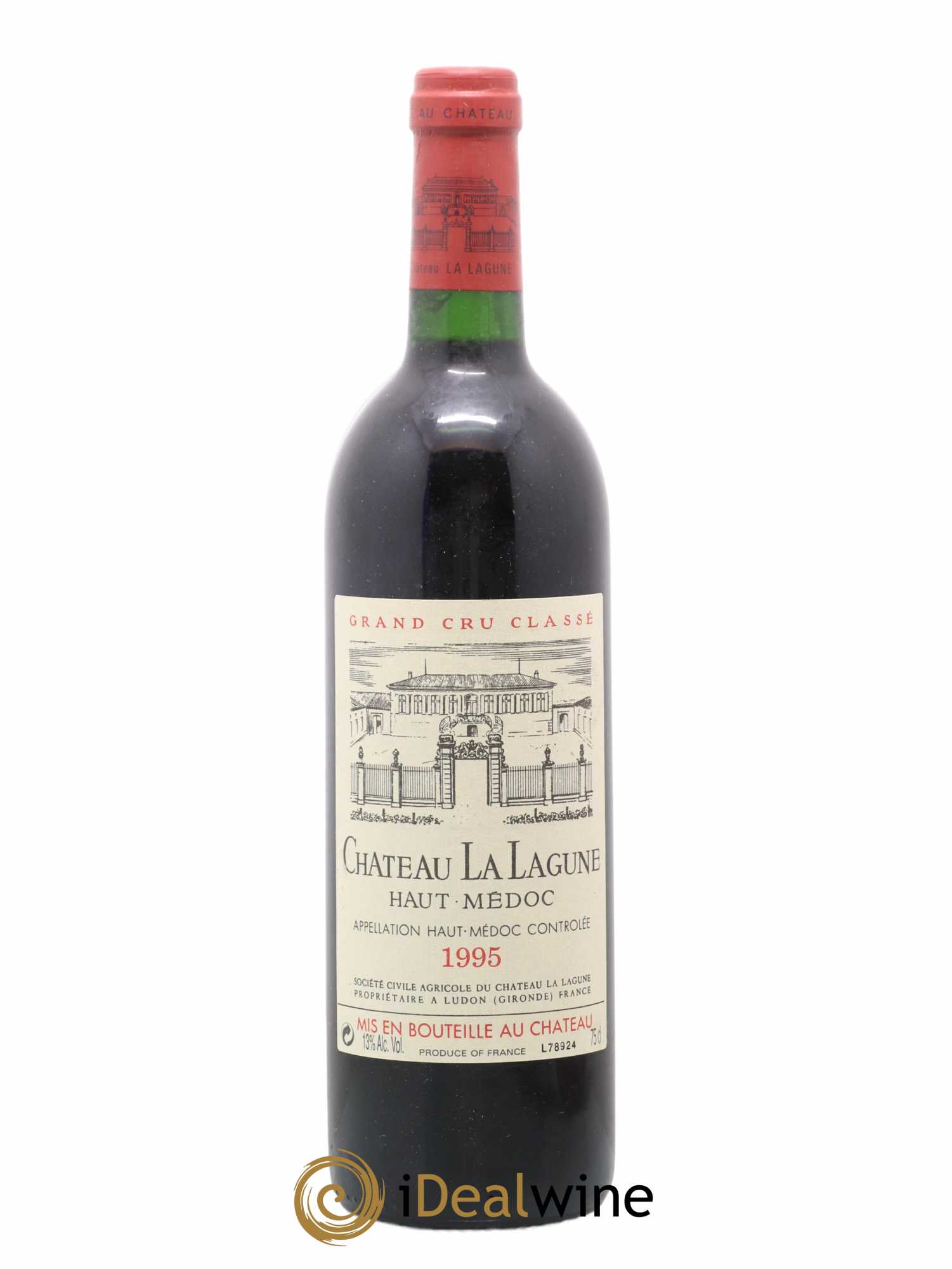 Château la Lagune 3ème Grand Cru Classé 1995 - Lot de 1 bouteille - 0