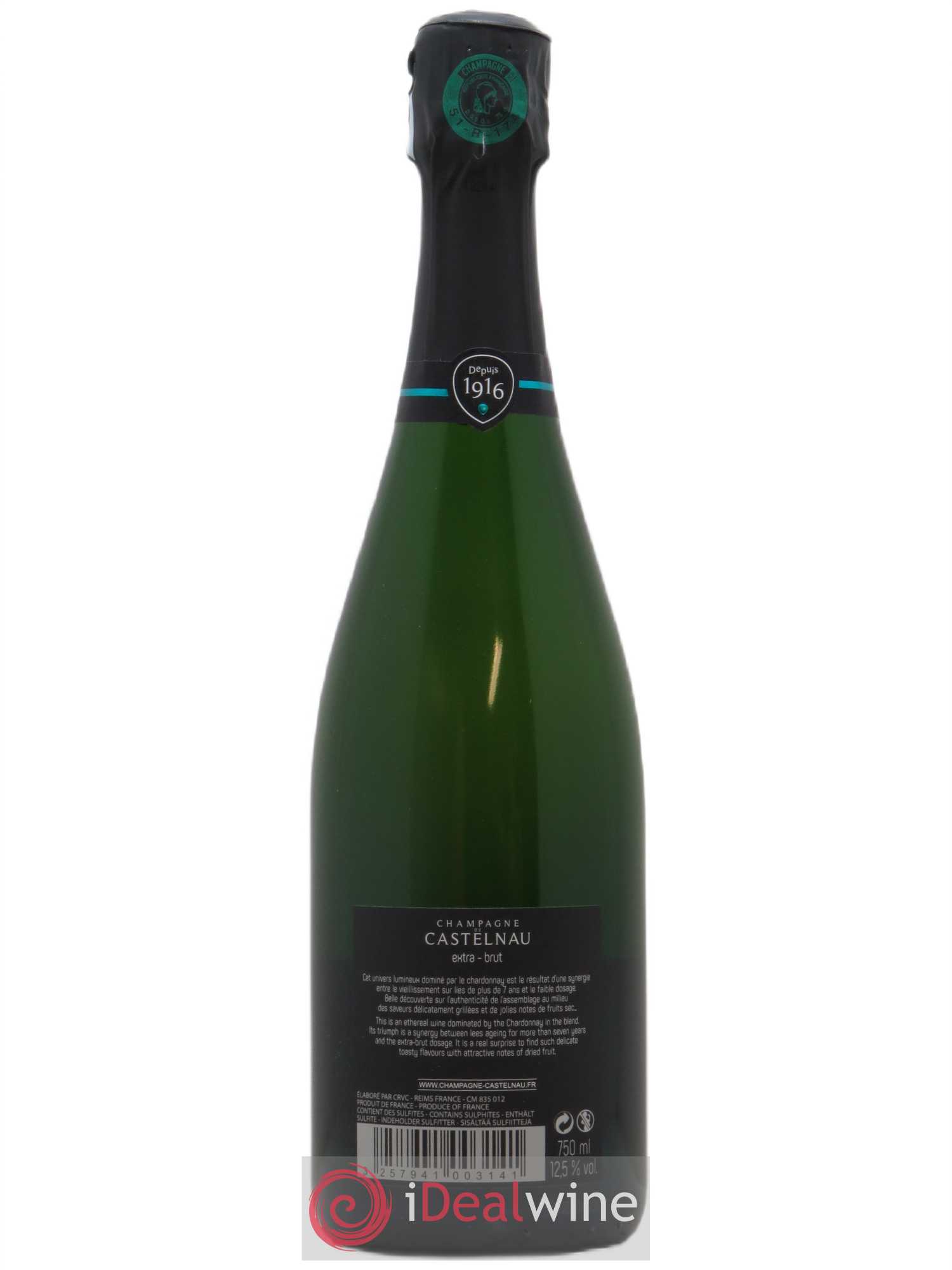 Extra-Brut Castelnau - Lot de 1 bouteille - 1