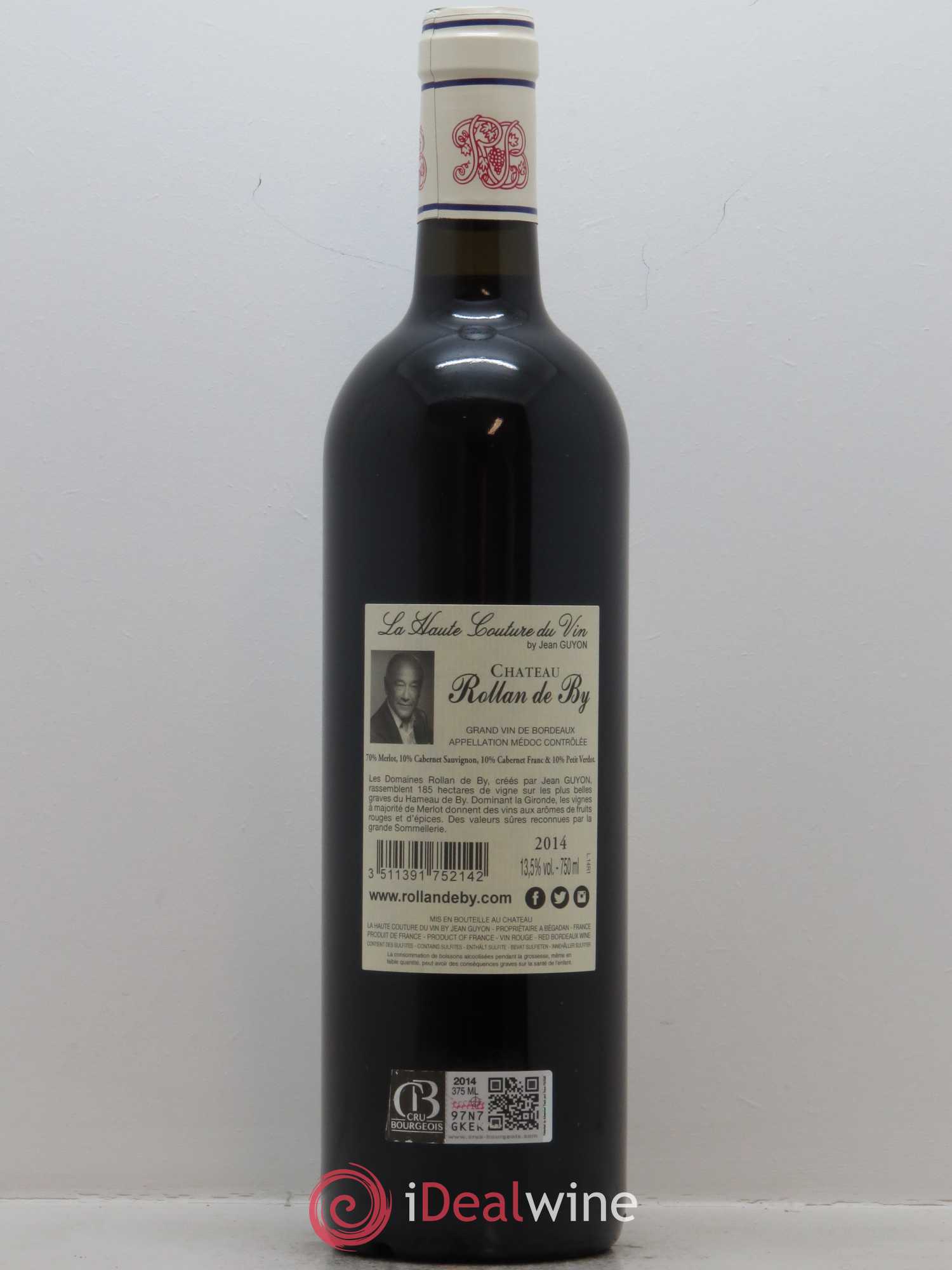 Château Rollan de By Cru Bourgeois 2014 - Lot de 1 bouteille - 1