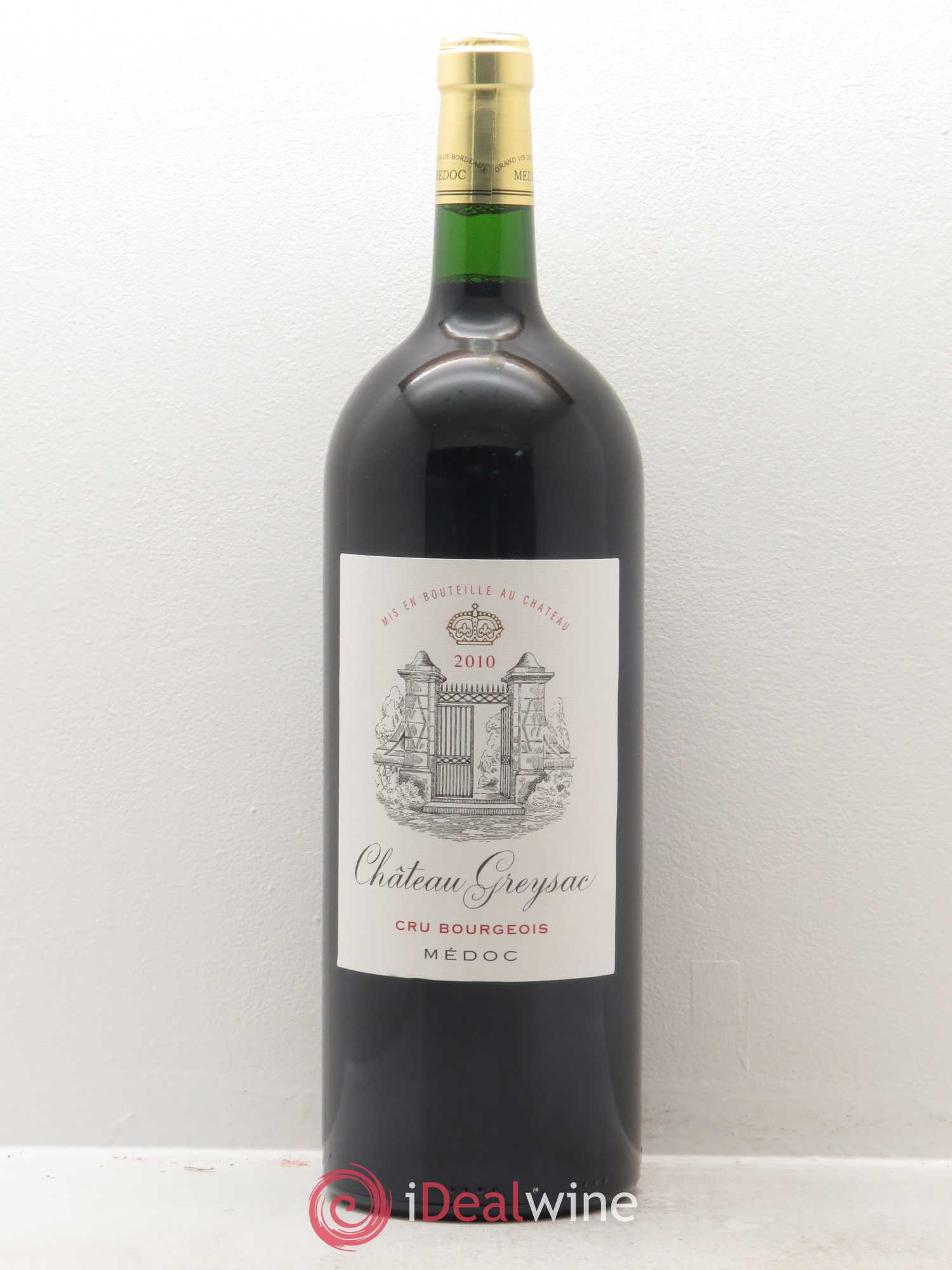 Château Greysac Cru Bourgeois 2010 - Lot de 1 magnum - 0