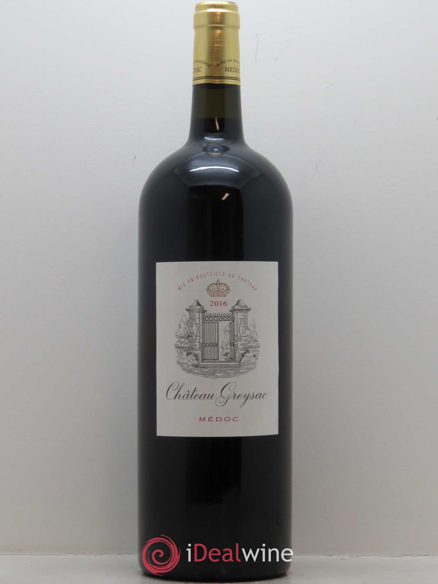 Château Greysac Cru Bourgeois 2016 - Lot de 1 magnum - 0