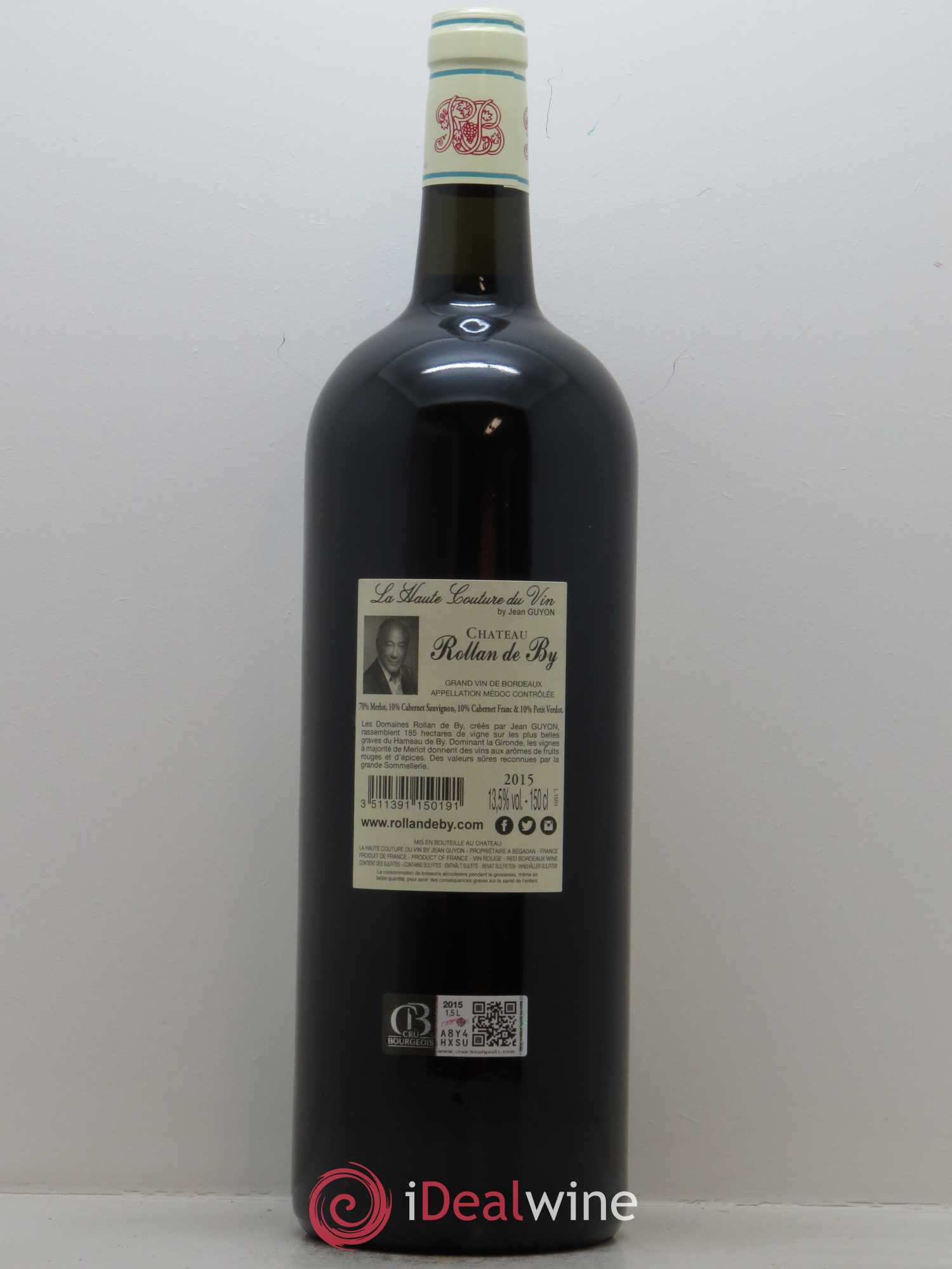 Château Rollan de By Cru Bourgeois 2015 - Lot de 1 magnum - 1