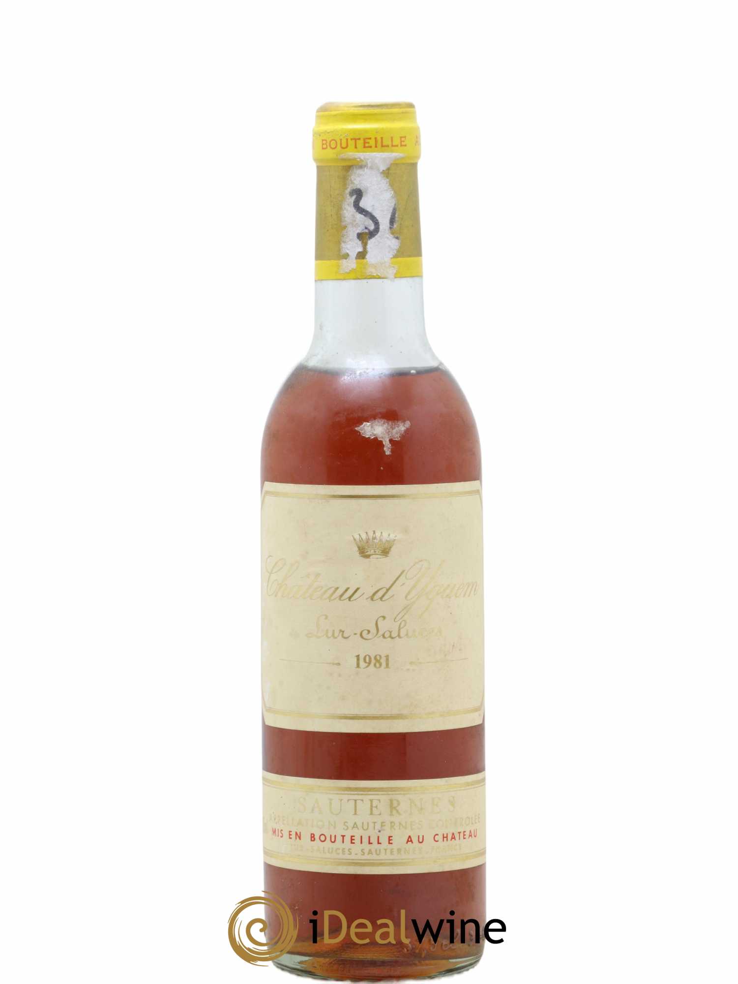 Château d' Yquem 1er Cru Classé Supérieur 1981 - Lot de 1 demi bouteille - 0