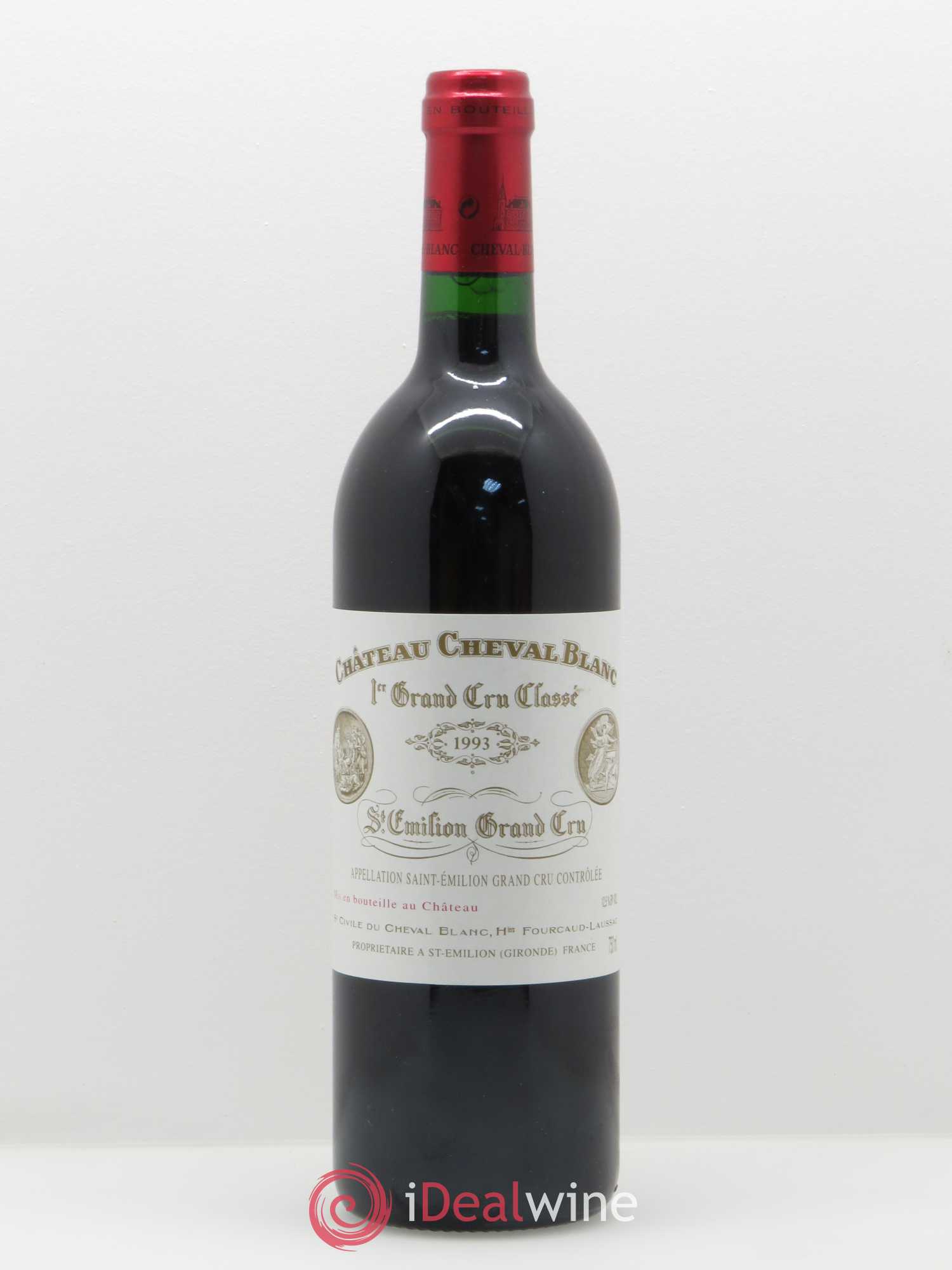 Château Cheval Blanc 1er Grand Cru Classé A 1993 - Lot de 1 bouteille - 0