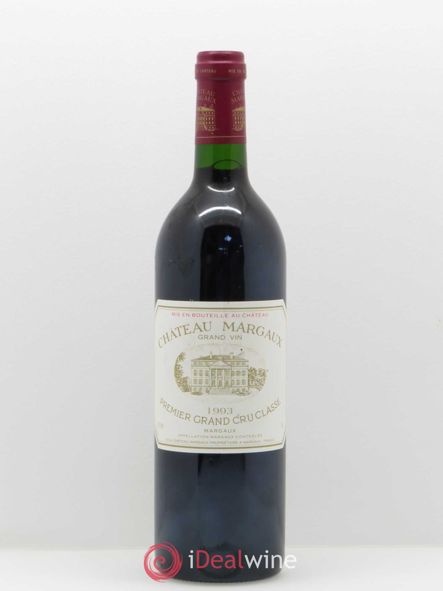 Château Margaux 1er Grand Cru Classé 1993 - Lot de 1 bouteille - 0