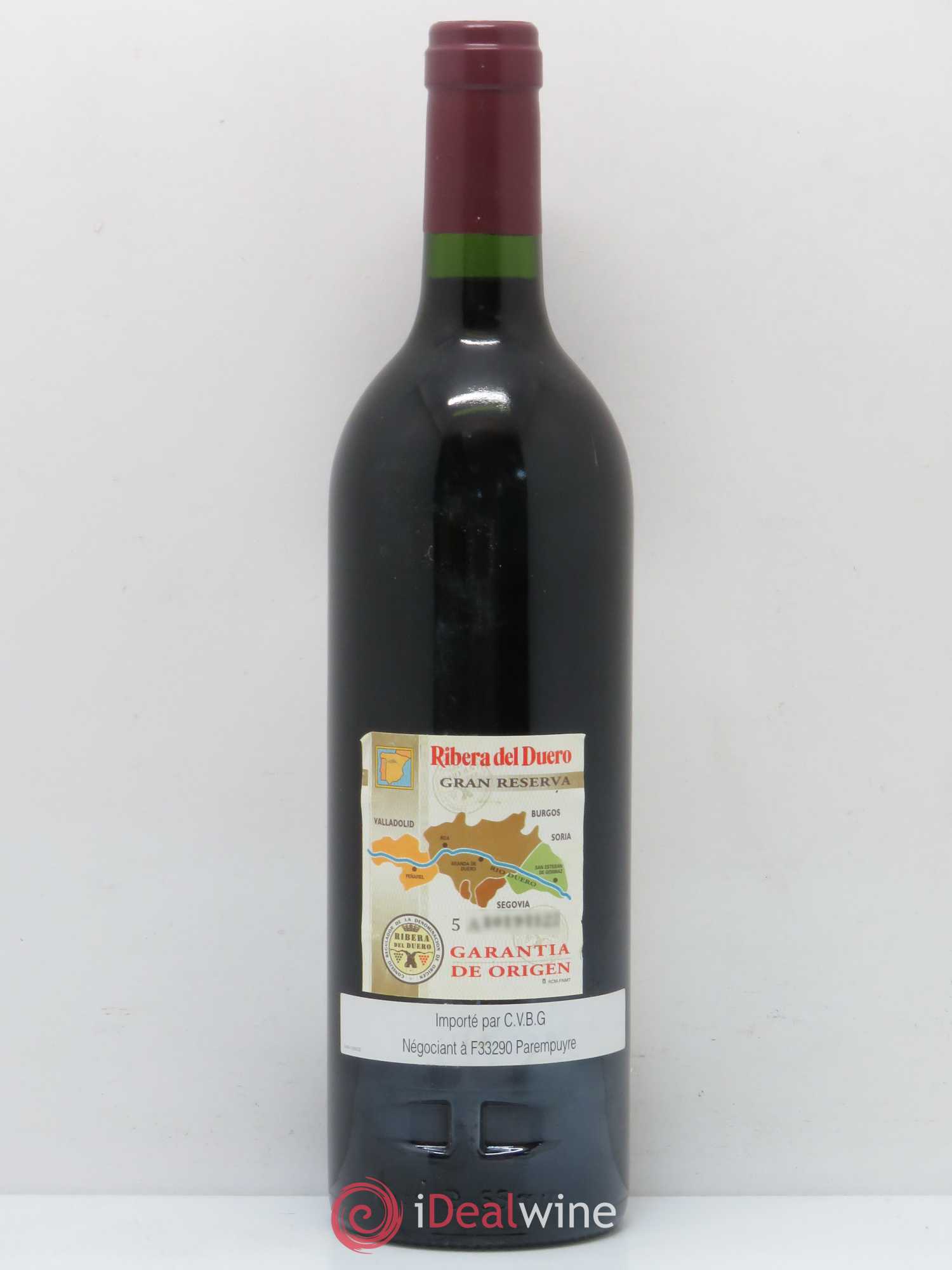 Ribera Del Duero DO Vega Sicilia Unico Famille Alvarez 1994 - Lot de 1 bouteille - 1