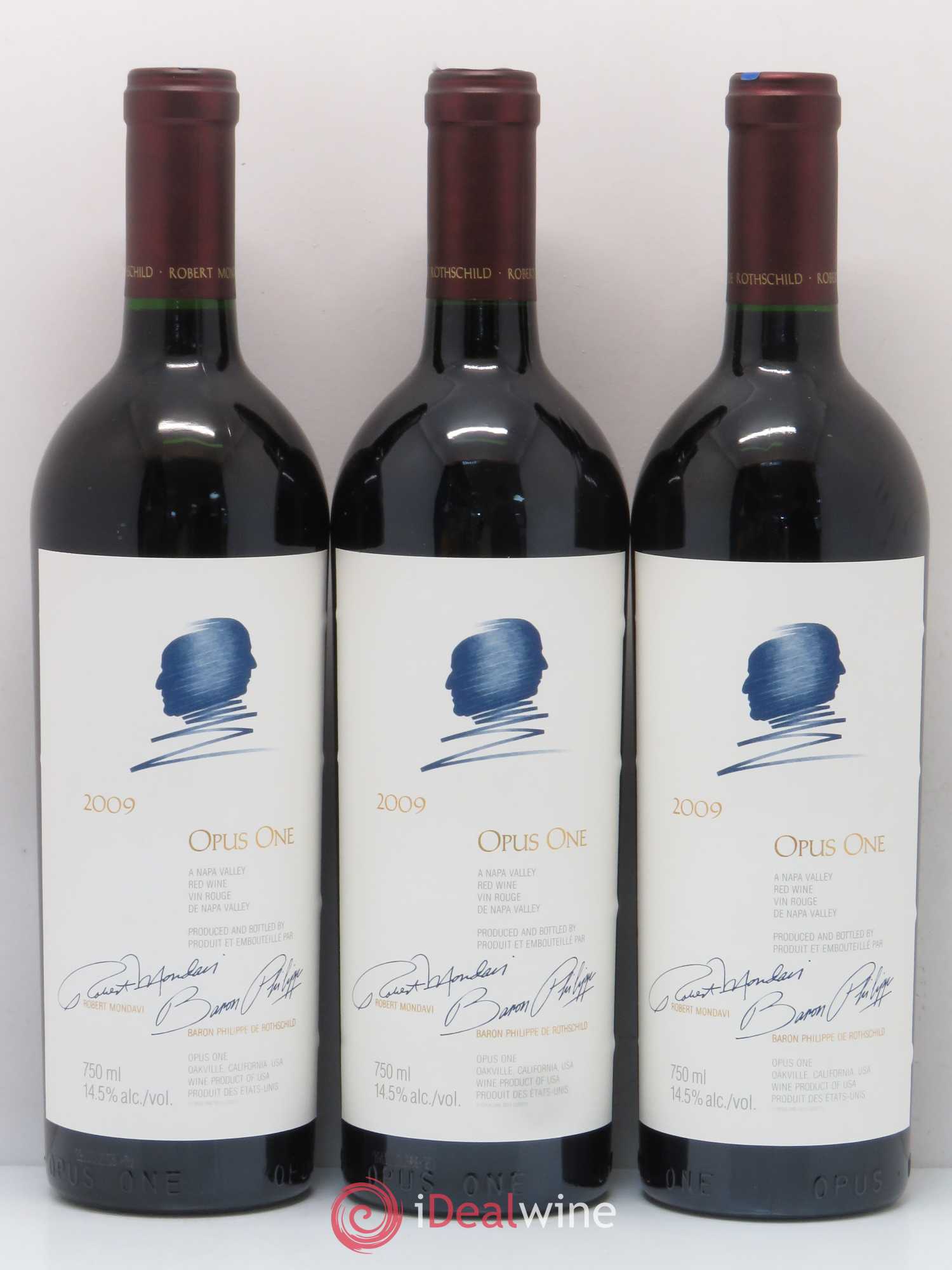 Napa Valley Opus One Robert Mondavi 2009 - Lot de 6 bouteilles - 2