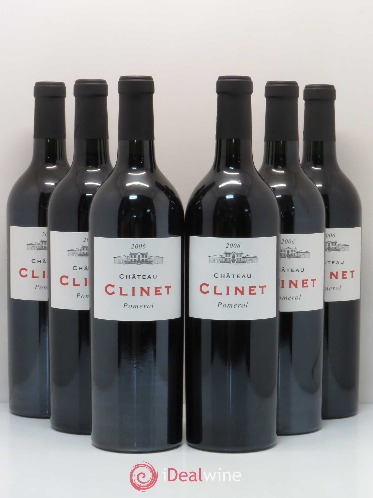 Château Clinet 2006 - Lot de 6 bouteilles - 0